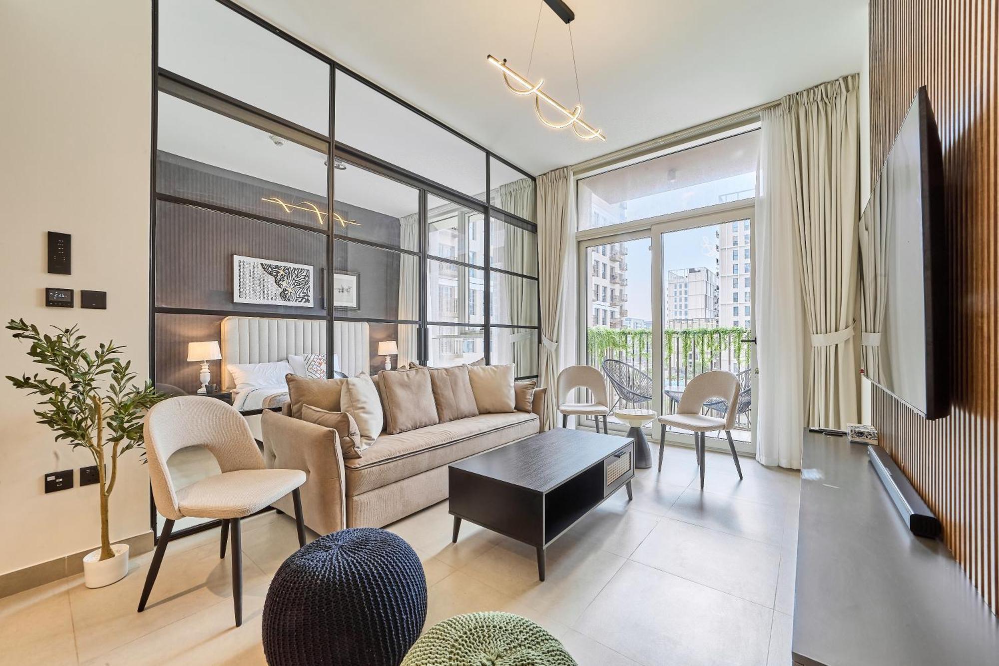Elegant 2br Living Steps From Hills Park Apartment Dubai