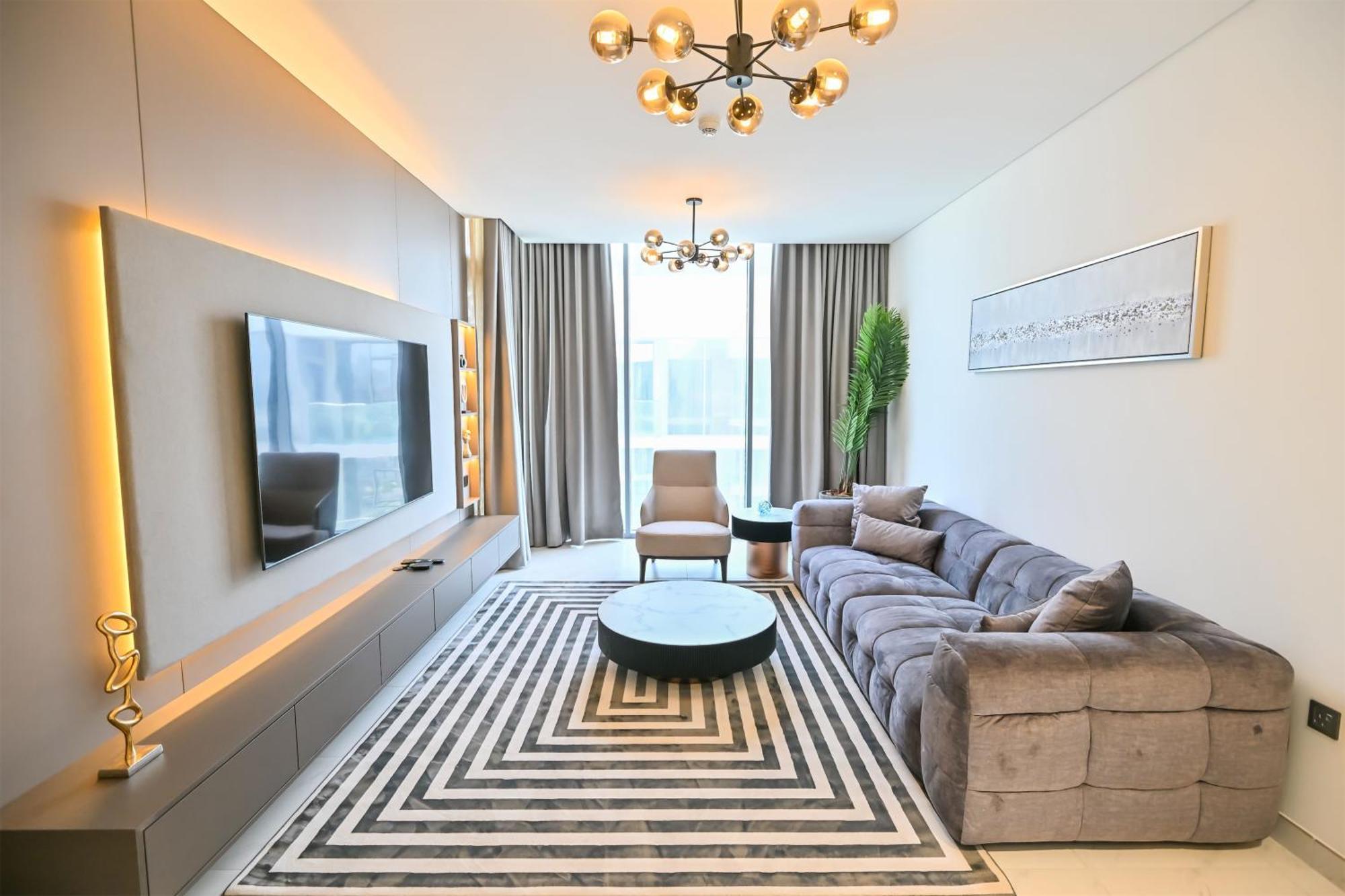 1br With Lagoon Views In District One Meydan Apartment Dubai
