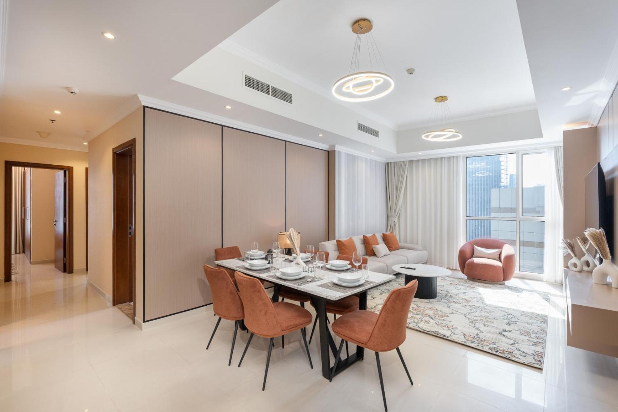 Heaven Crest Downtown - 3 Bedroom 2 Minute Walk To Mall And Burj Khalifa *