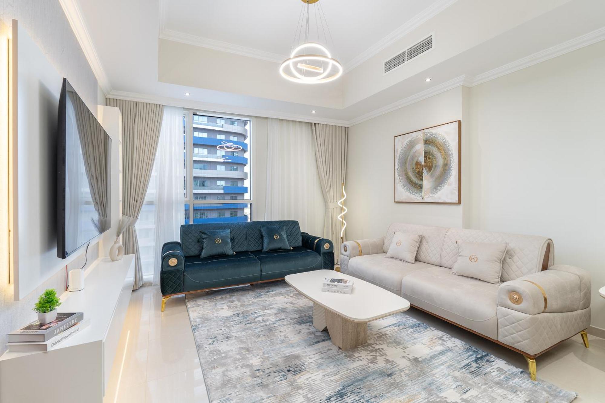 Heaven Crest Downtown - 3 Bedroom 2 Minute Walk To Mall And Burj Khalifa Apartment