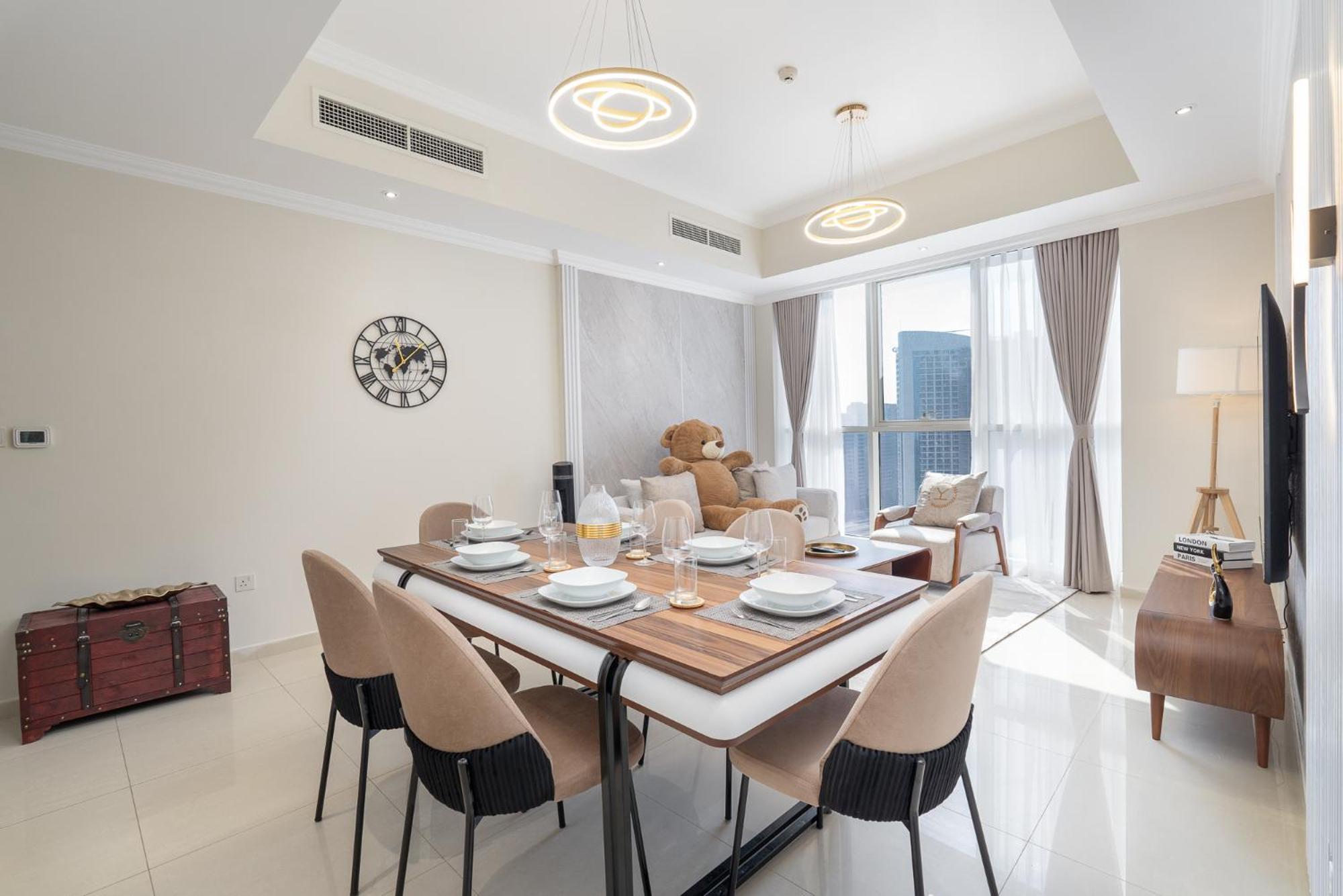 Heaven Crest Downtown - 3 Bedroom 2 Minute Walk To Mall And Burj Khalifa Apartment Dubai
