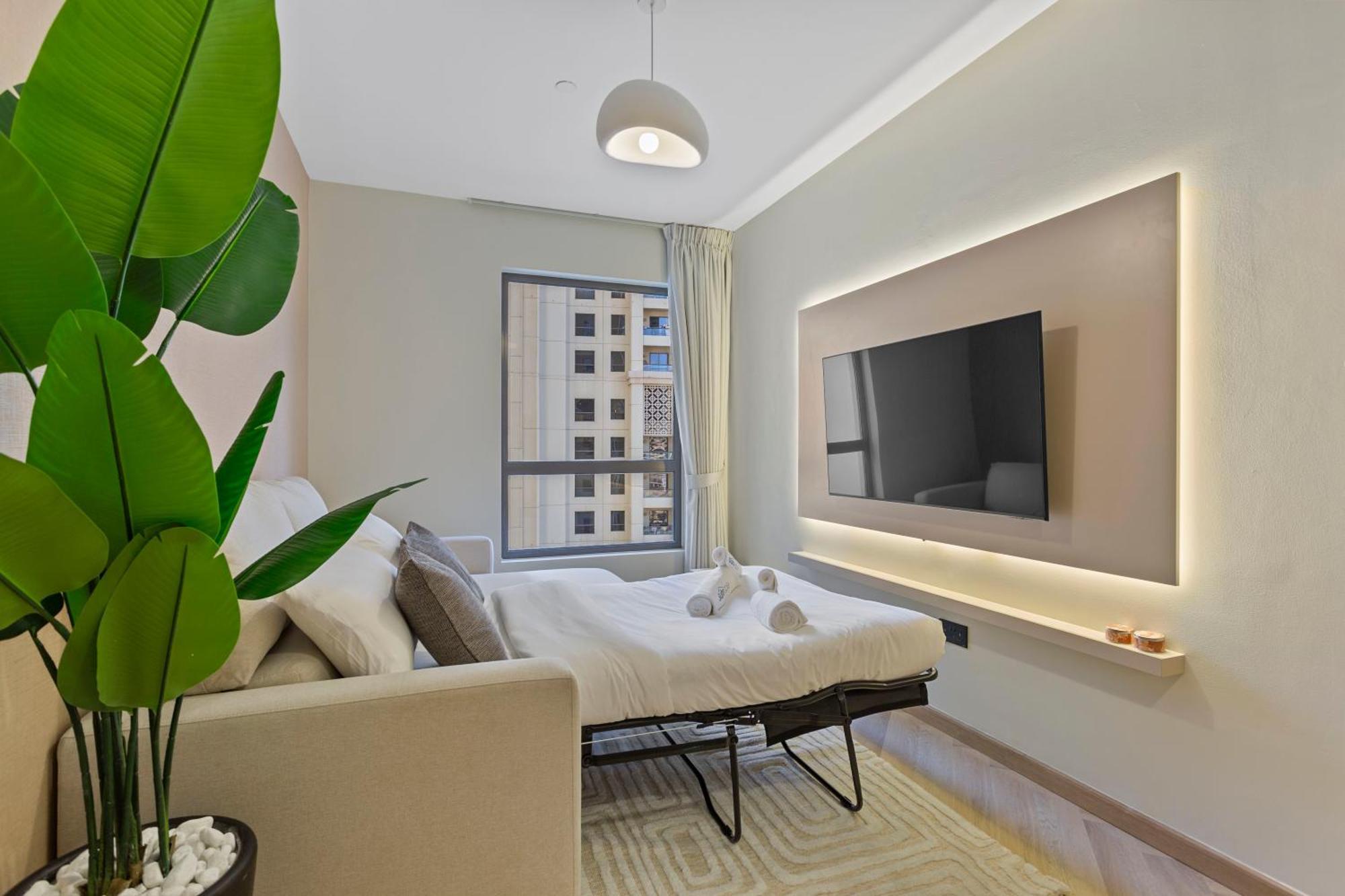 Apartment Beachside On Jbr Walk With Modern Interiors *