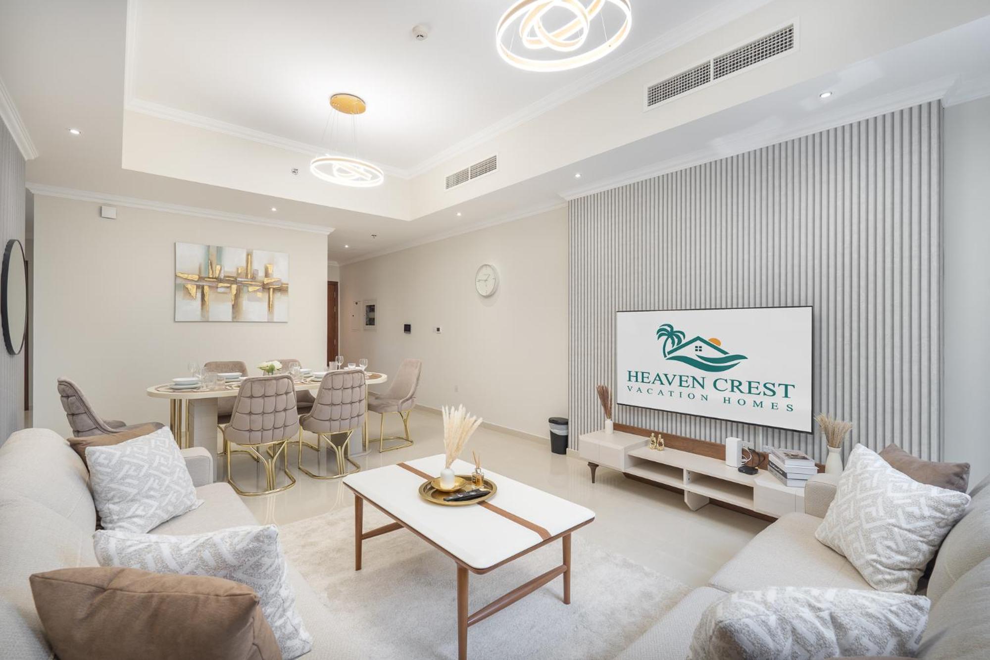 Heaven Crest Downtown - 3 Bedroom 2 Minute Walk To Mall And Burj Khalifa