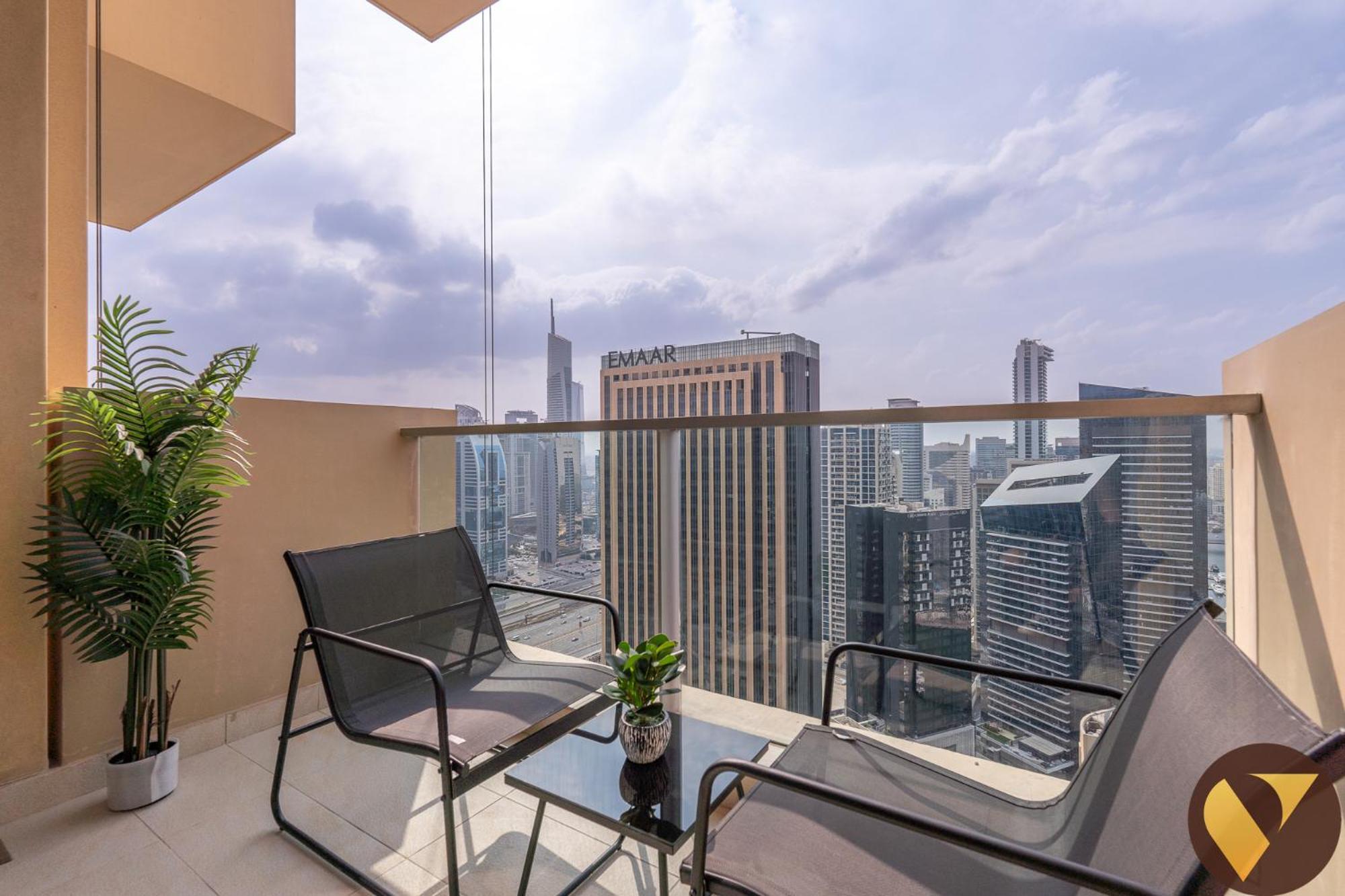 Apartment Vogue, 30th Floor Luxury At The Address Marina - Stunning Full Marina View, Private Balcony And Amazing Bathtub Overlooking The Marina