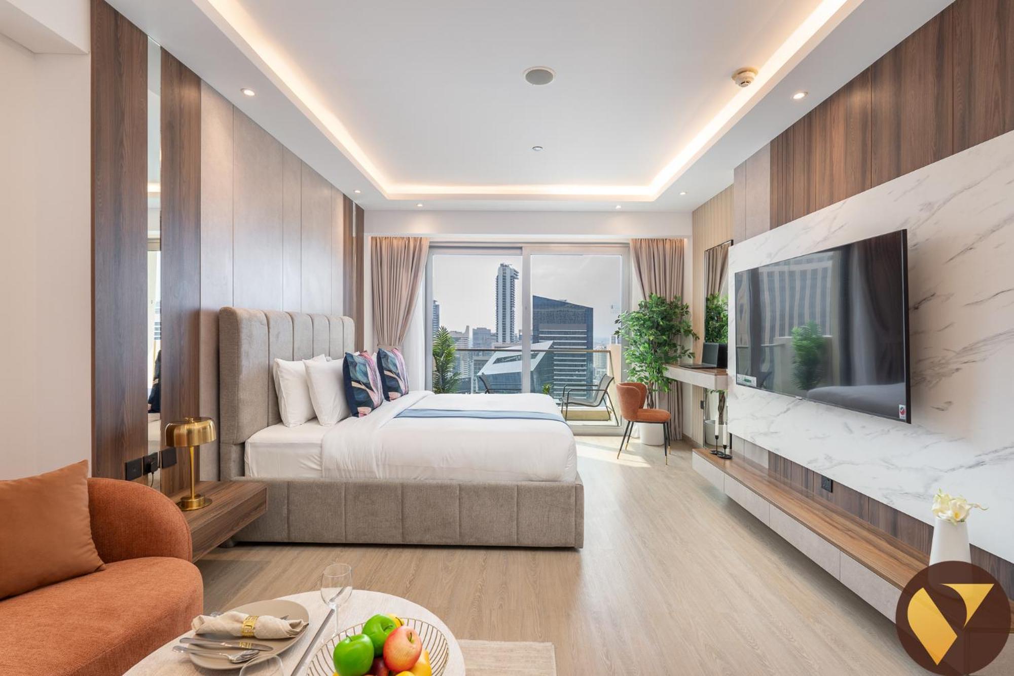 Apartment Vogue, 30th Floor Luxury At The Address Marina - Stunning Full Marina View, Private Balcony And Amazing Bathtub Overlooking The Marina