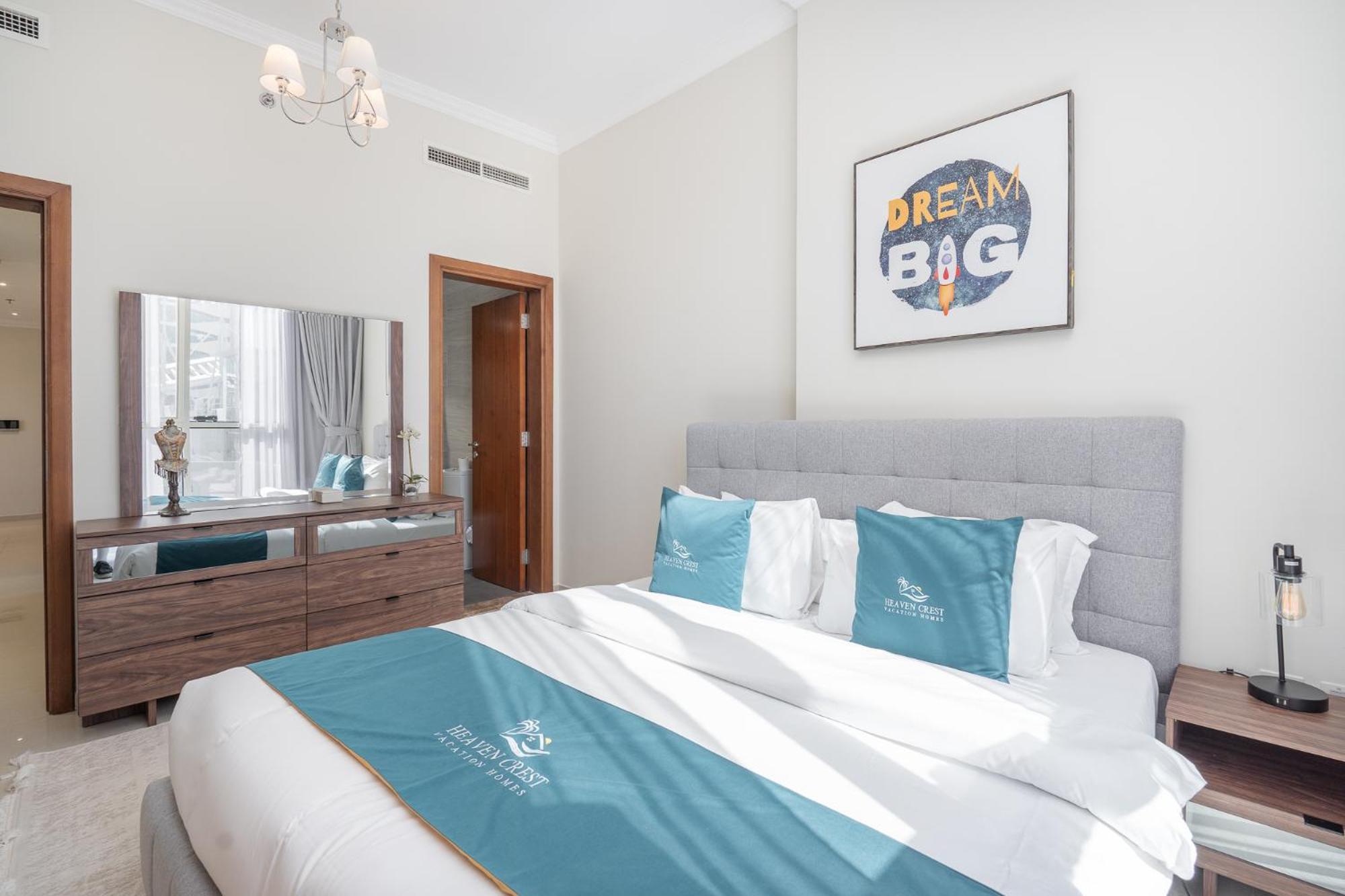 Heaven Crest Downtown - 3 Bedroom 2 Minute Walk To Mall And Burj Khalifa Dubai