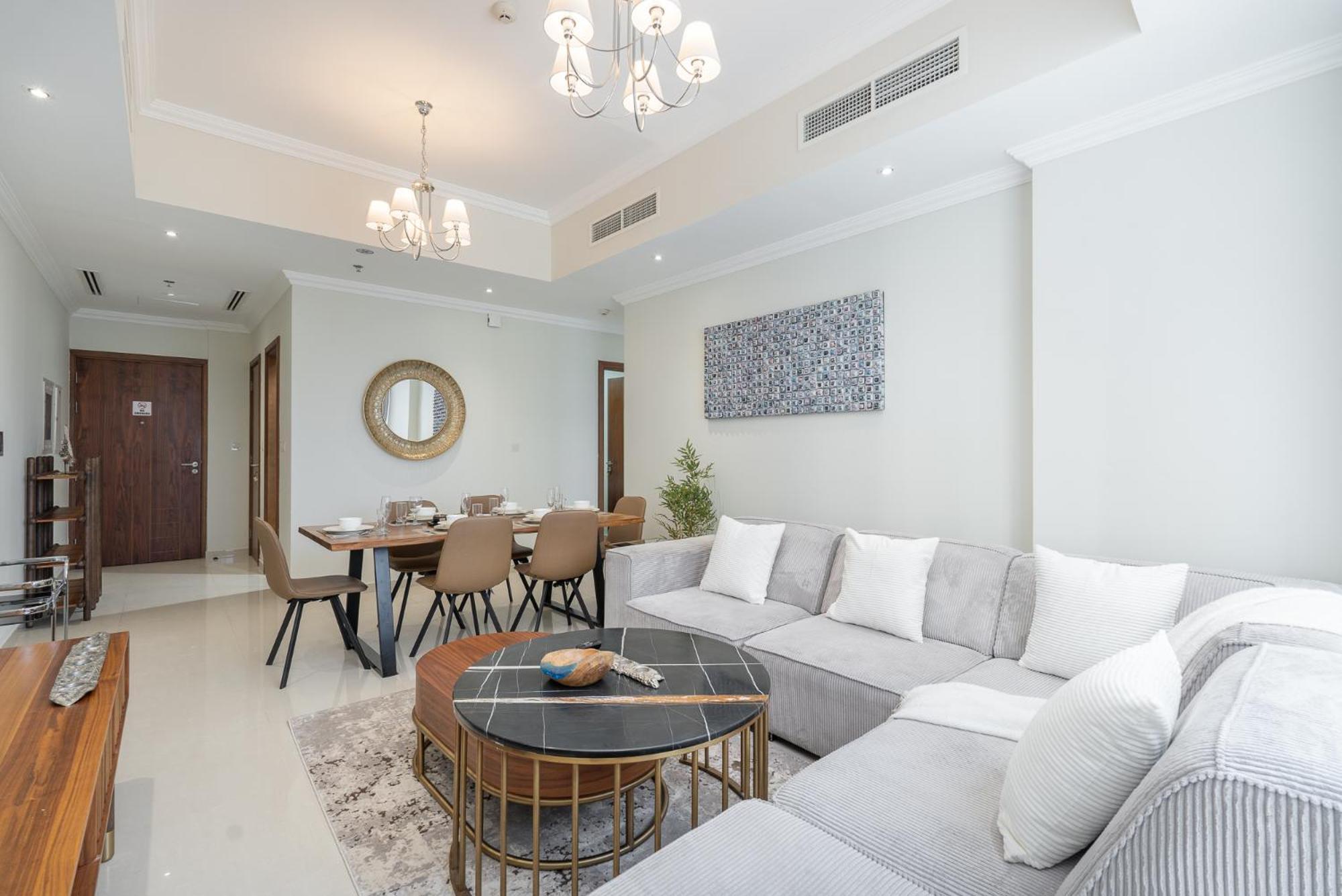 Heaven Crest Downtown - 3 Bedroom 2 Minute Walk To Mall And Burj Khalifa *