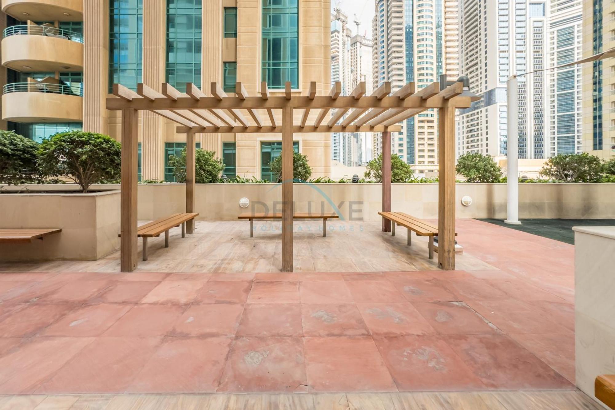 Upgraded 1br Overlooking Palm Jumeirah & Sea Views From Living To Bedroom, Elite Residence, Marina By Deluxe Homes Apartment *
