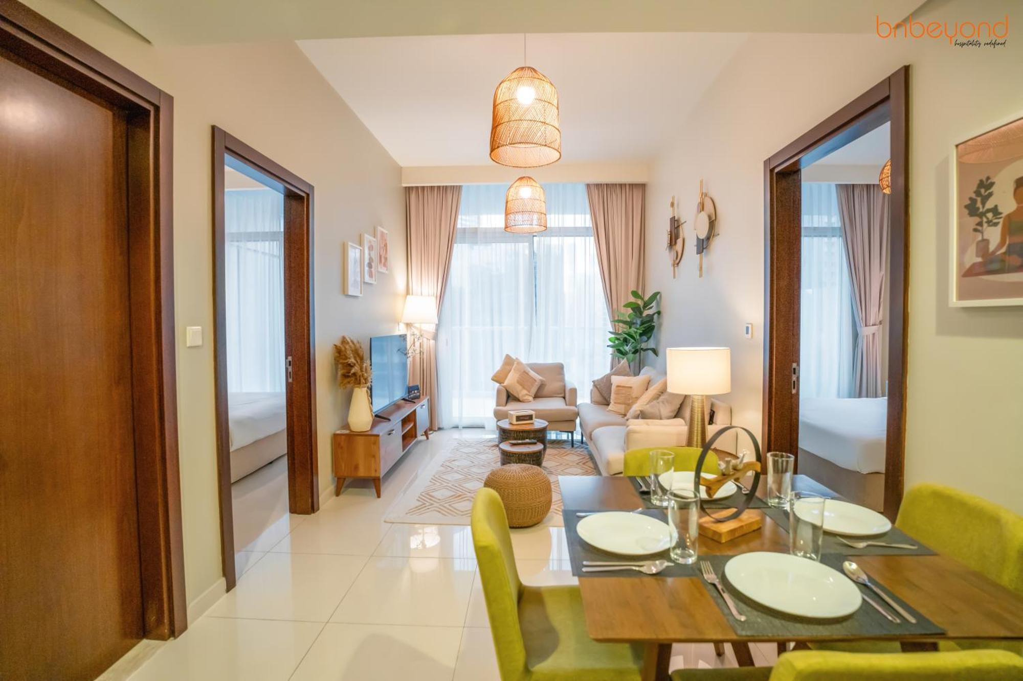 Cozy Retreat With Burj Views By Bnbeyond Apartment Dubai