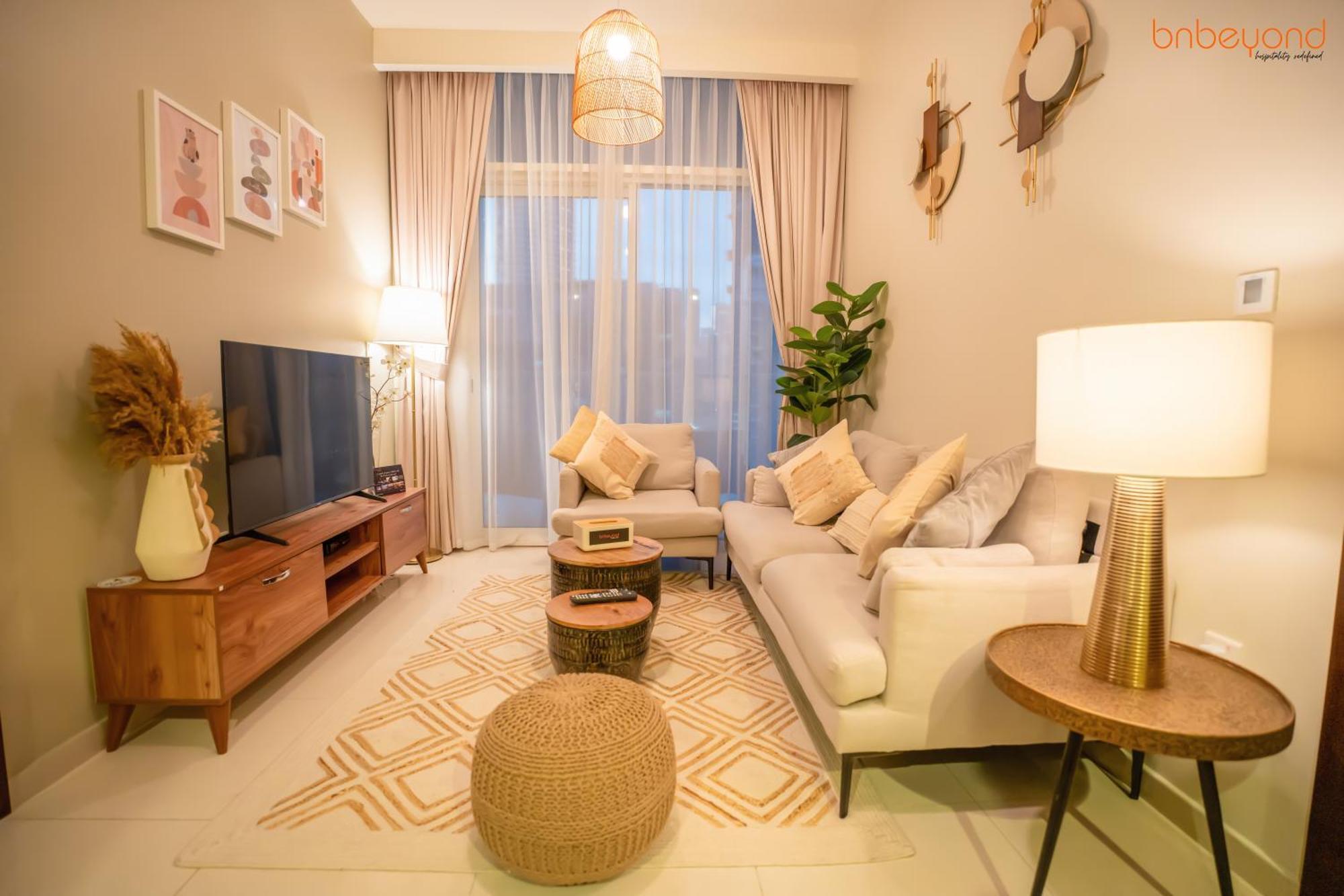 Cozy Retreat With Burj Views By Bnbeyond Dubai