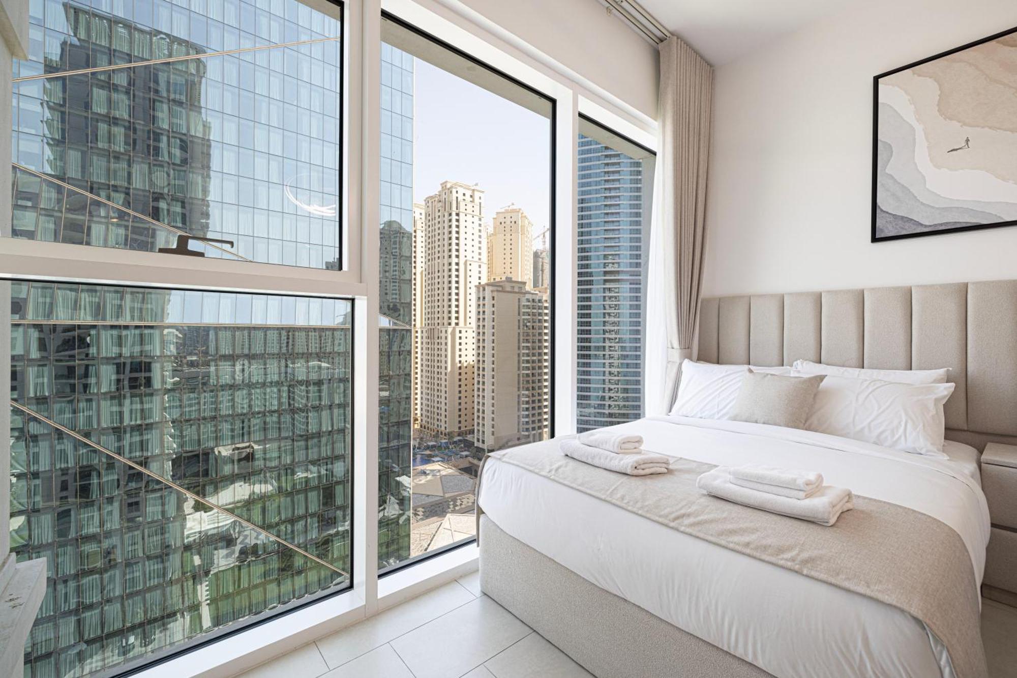 Excellent 2 Bedrooms With Sea View! Private Beach, La Vie In Jbr! Apartment *