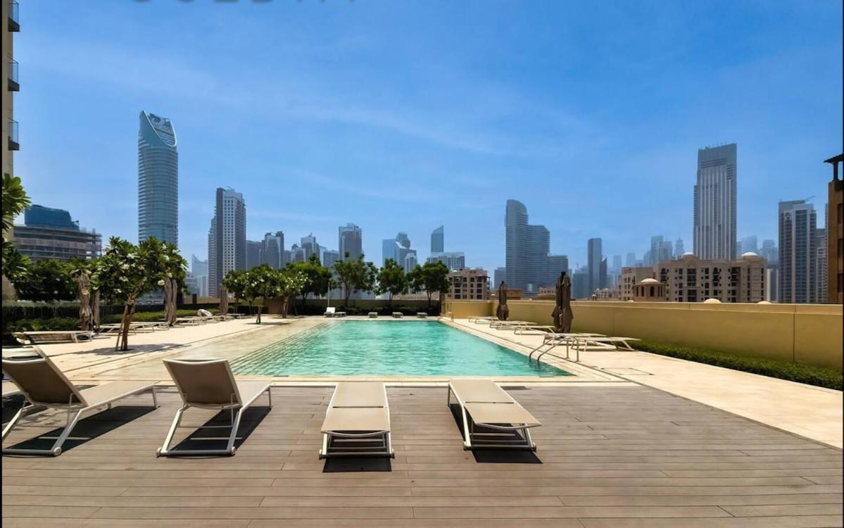 Rooftop Lounge - Walk To Mall & Burj Khalifa - Downtown Apartment