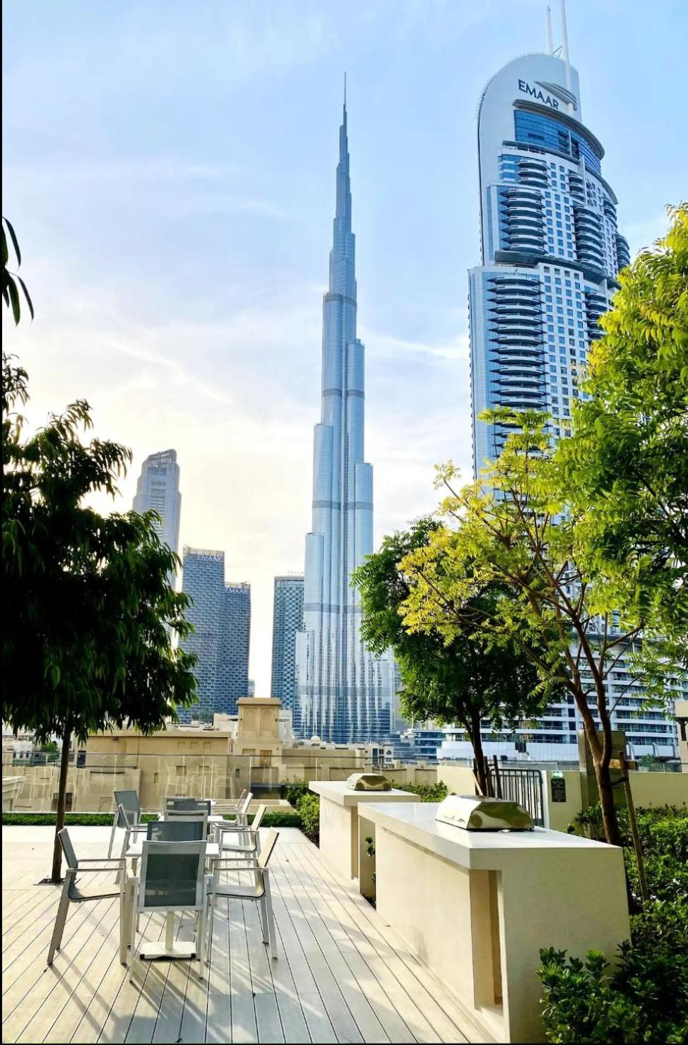Apartment Rooftop Lounge - Walk To Mall & Burj Khalifa - Downtown *