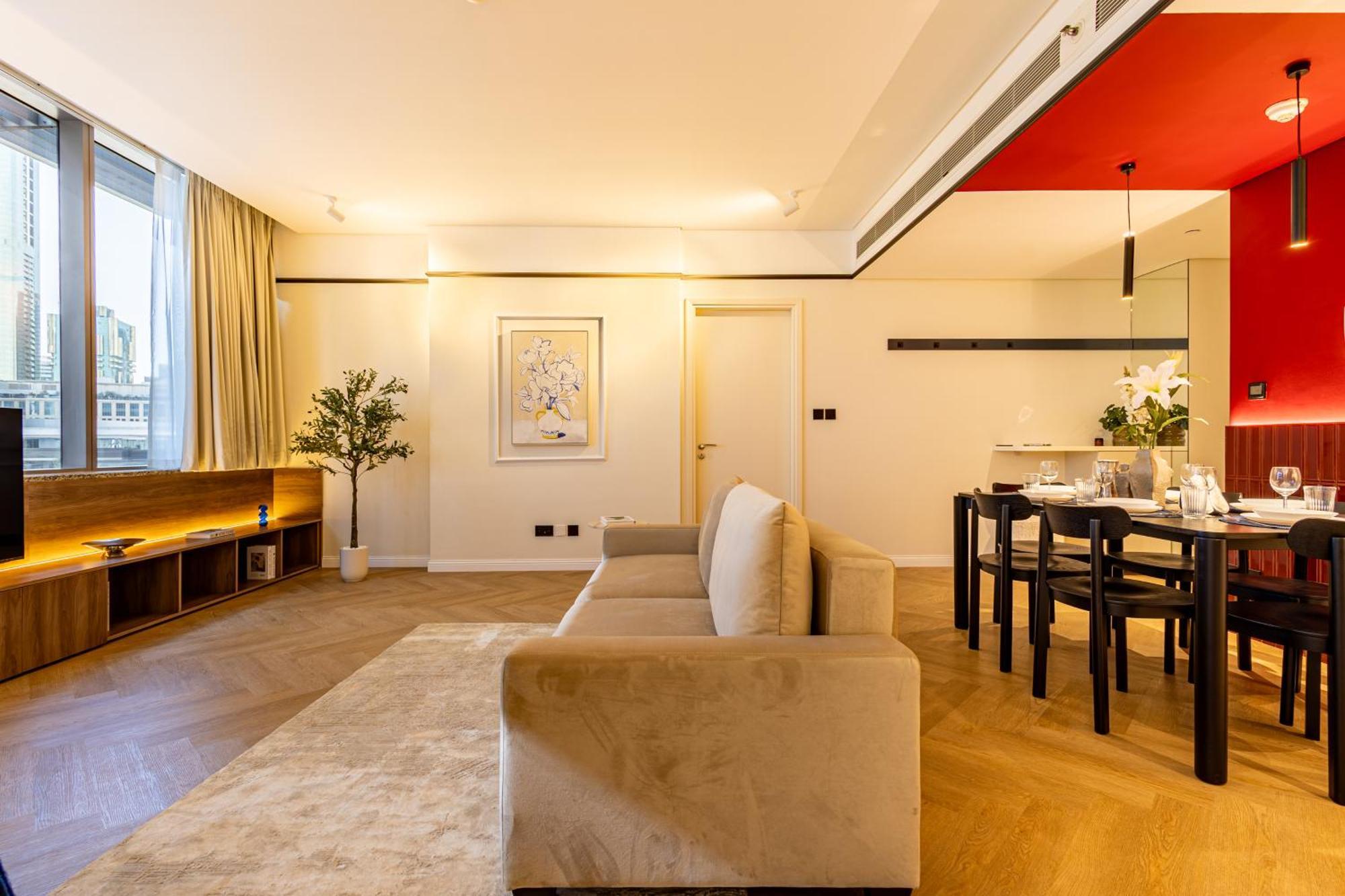 Stylish Luxury In The Heart Of Difc Apartment