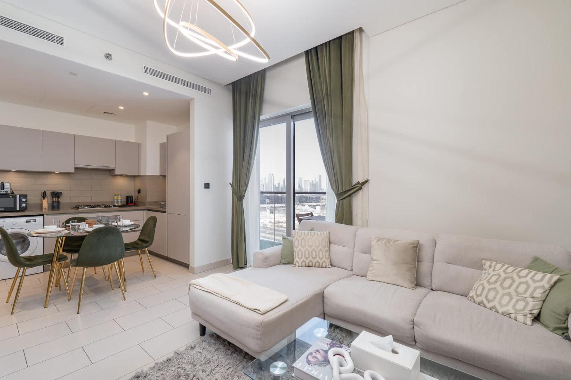 Apartment Lavish 2br In Sobha Creek Vistas *