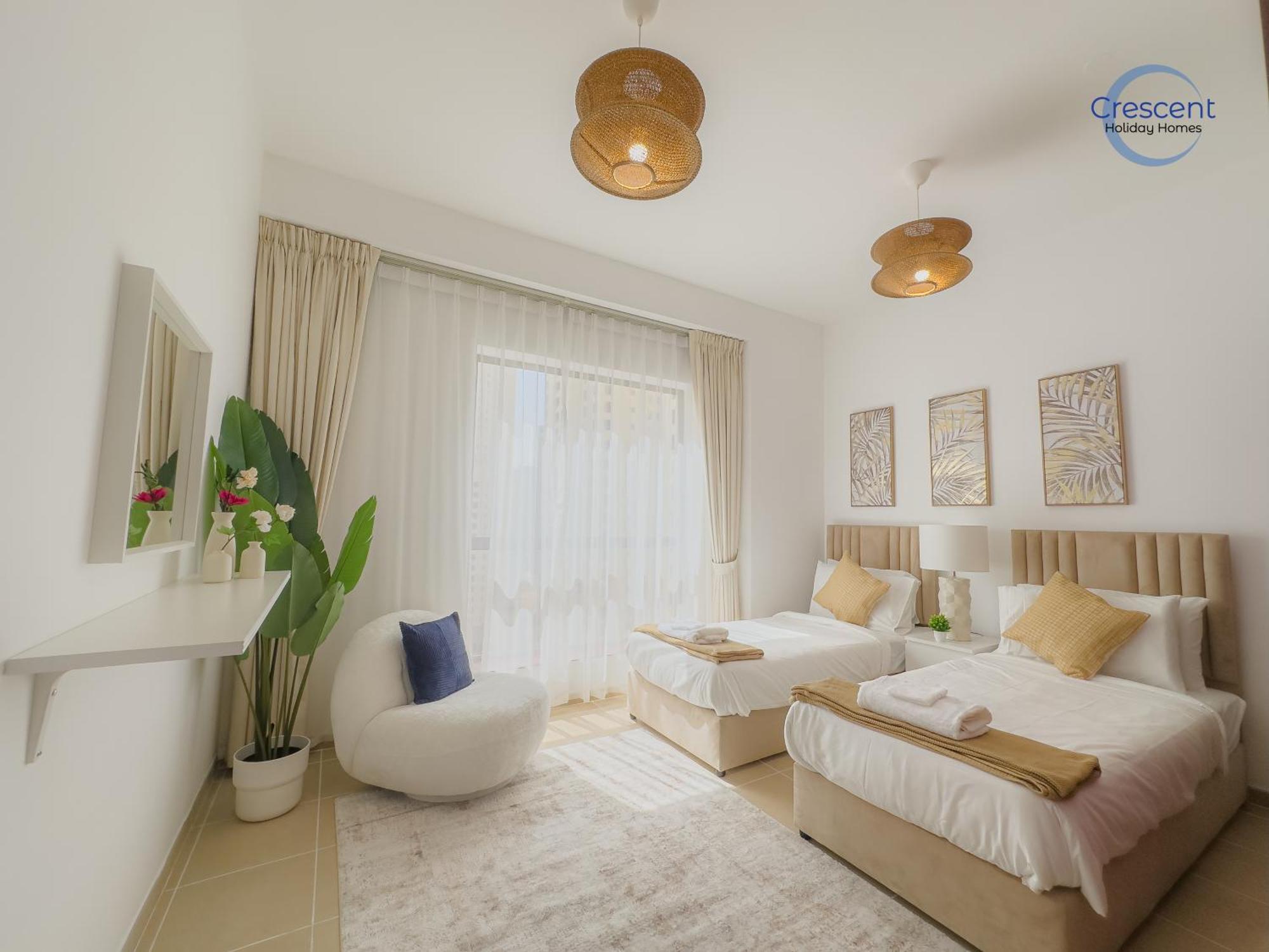 Relaxing Escape In Jbr Apartment *