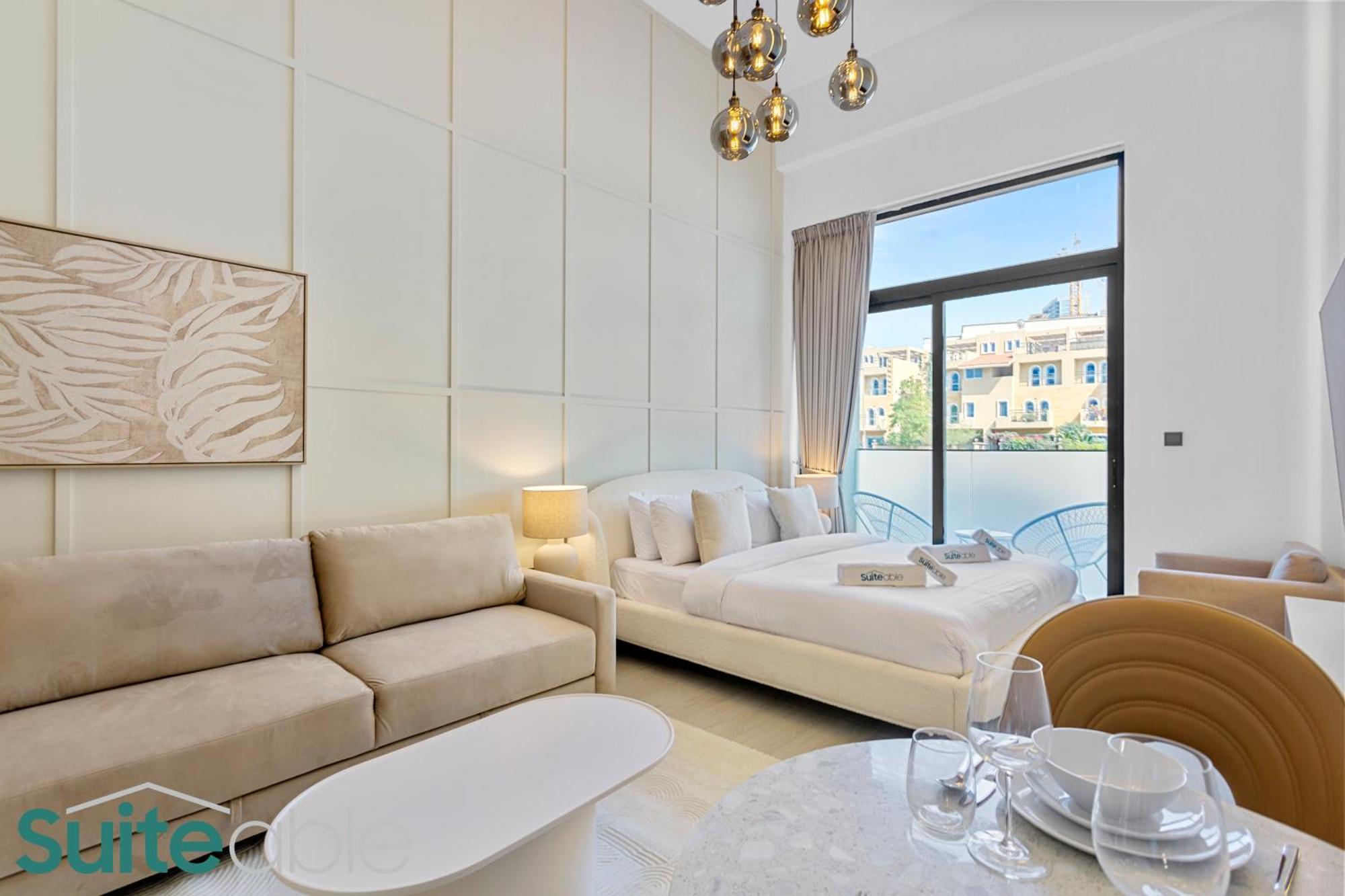Luxe Interior In Pantheon Elysee 3 In Jvc Apartment Dubai