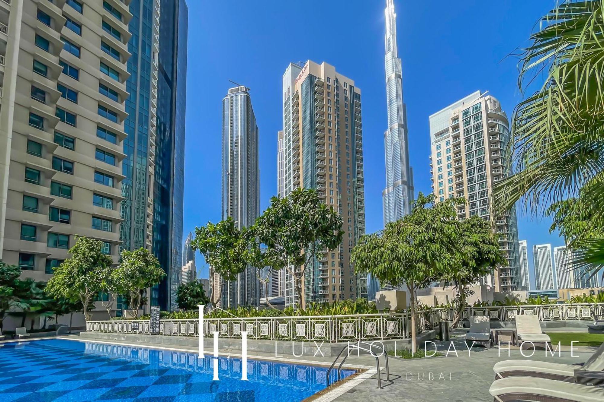 Lux The Burj Khalifa Fountain View 2 Apartment *