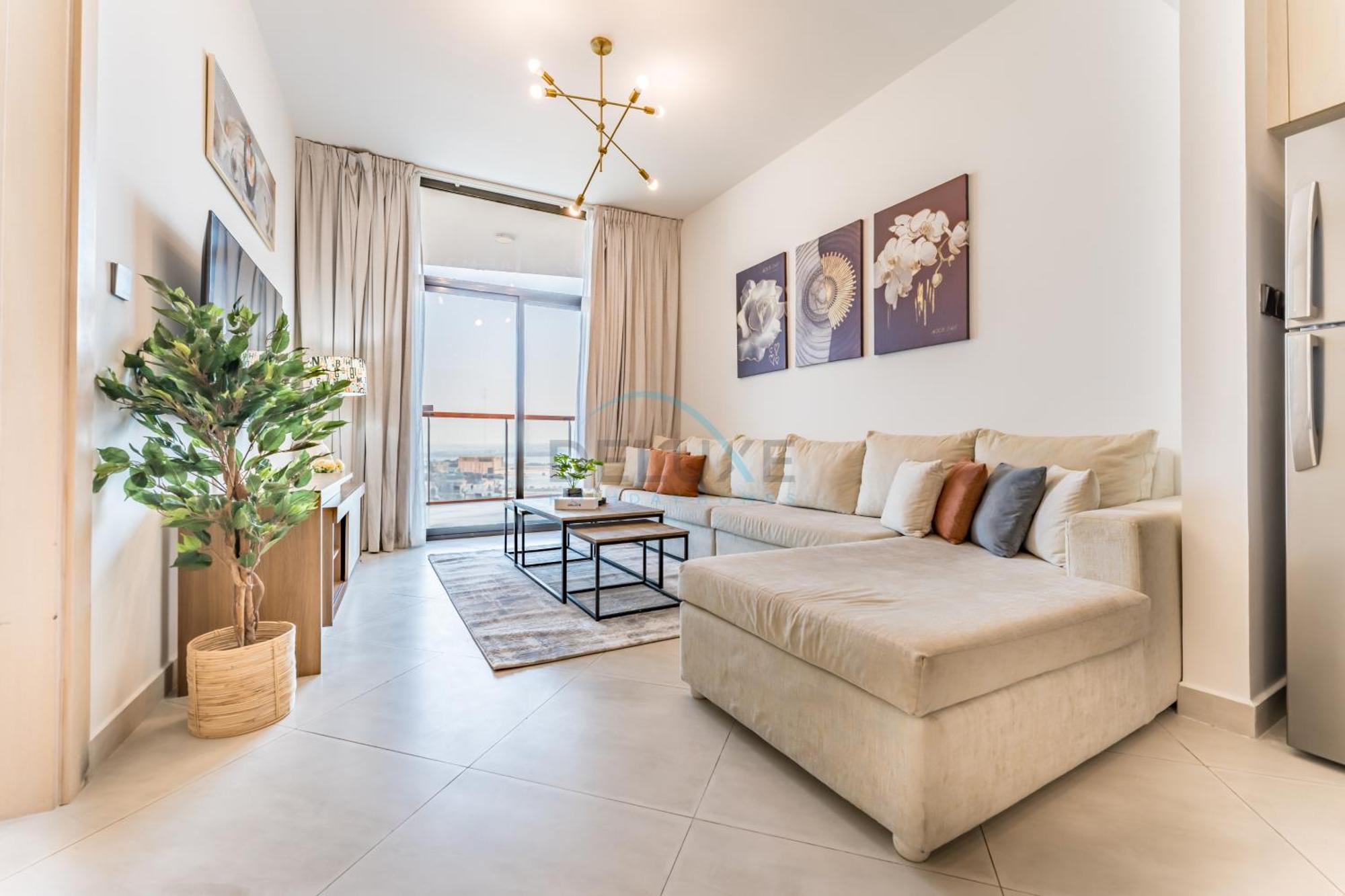 Community View 1br With Balcony Near Downtown Dubai, Binghatti Avenue, Al Jaddaf By Deluxe Homes
