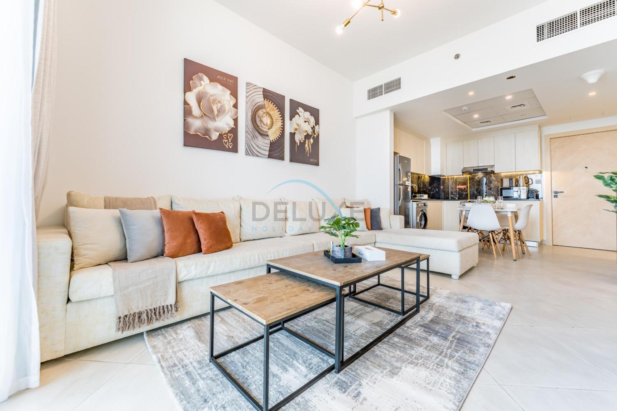 Community View 1br With Balcony Near Downtown Dubai, Binghatti Avenue, Al Jaddaf By Deluxe Homes *