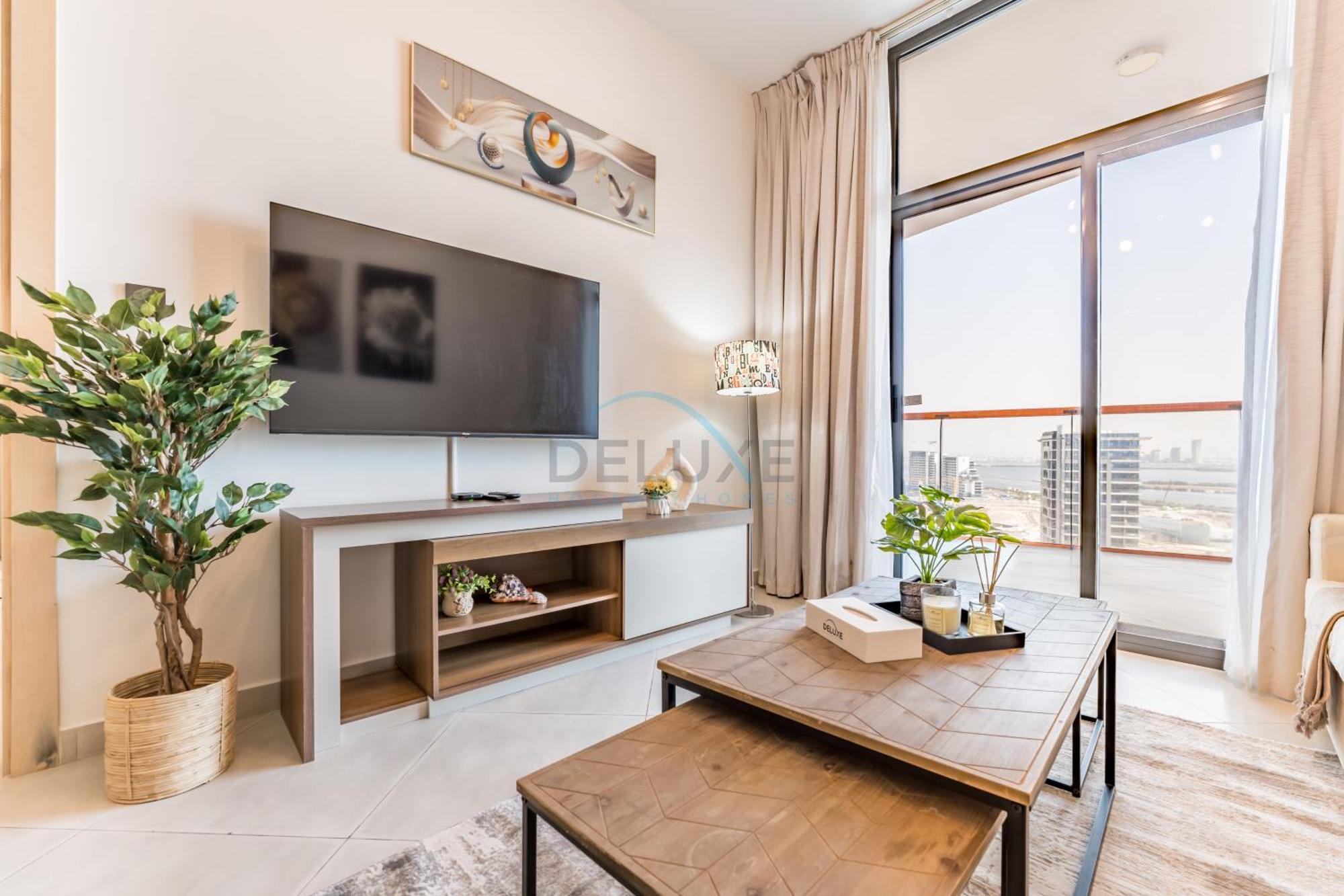 Community View 1br With Balcony Near Downtown Dubai, Binghatti Avenue, Al Jaddaf By Deluxe Homes * Dubai