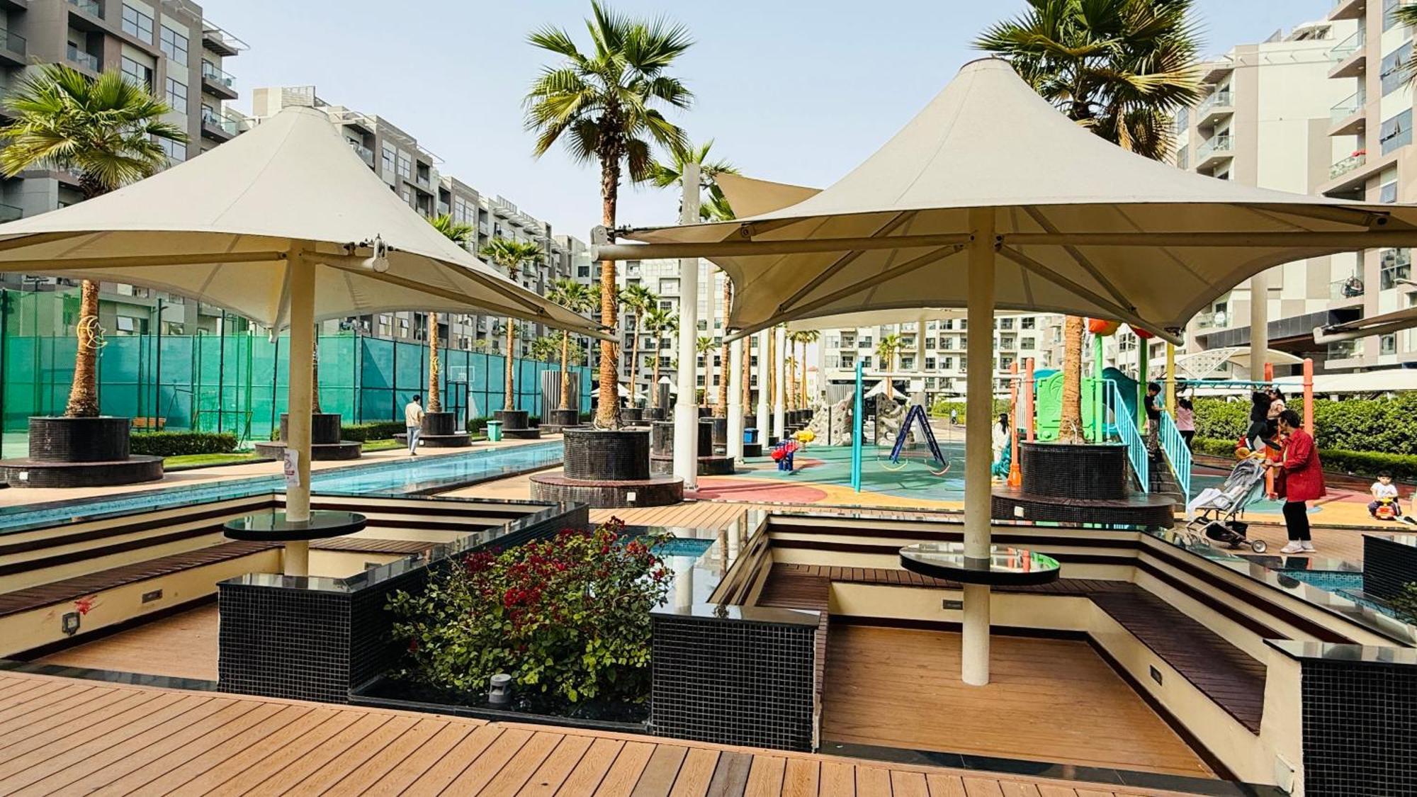 Lawnz Luxury Furnished With Balcony Swimming Pool Gym Kids Play Ground *
