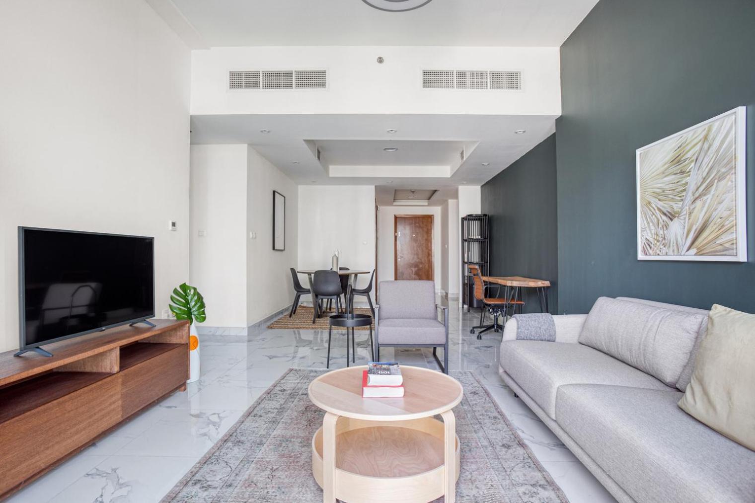 Apartment Blueground Noora Elevator Pool Balcony Dxb-828 *