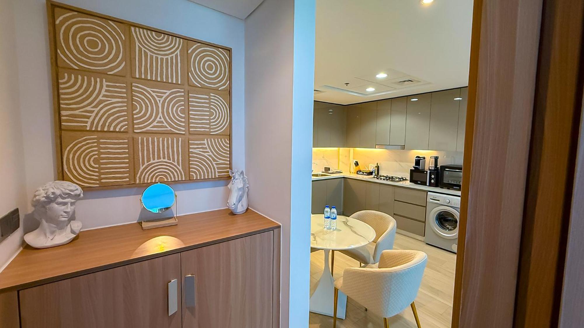 Apartment Luxurioeser Aufenthalt Mit Blick Auf Den Burj Khalifa *
