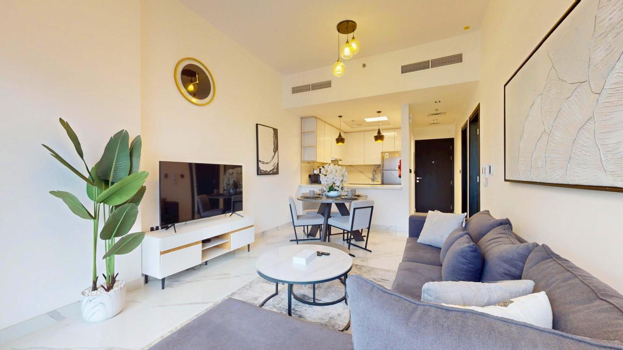 Apartment Luxury 1br Getaway - Gardenia Livings, Arjan Dubai