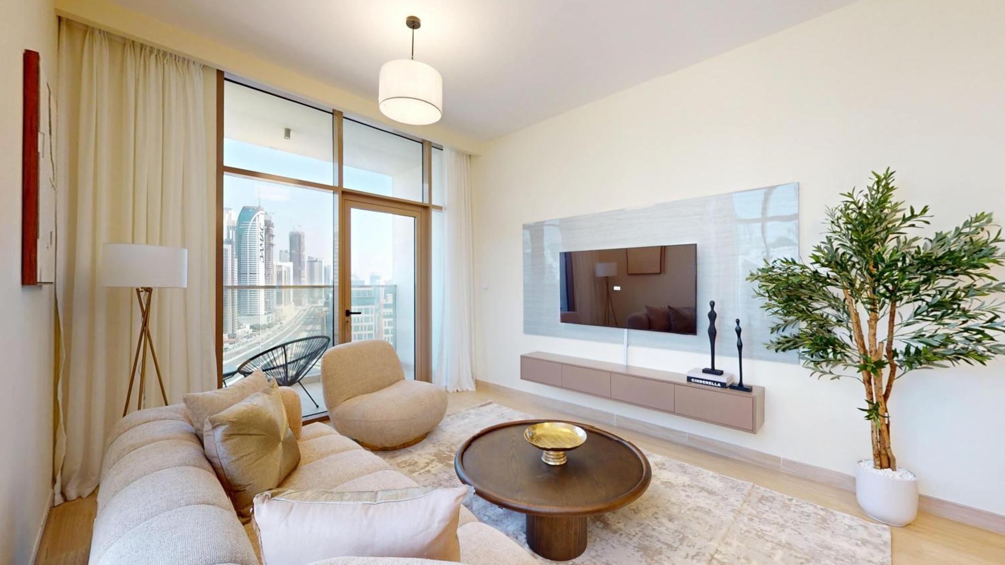 Fam Living Modern Stay In Canal Bay Scenic Views Near Dubai Hotspots *