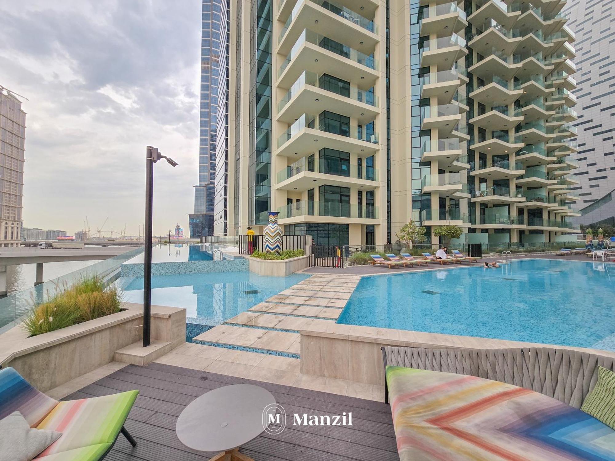 Apartment Elegant 1br In Urban Oasis Near Mall Dubai