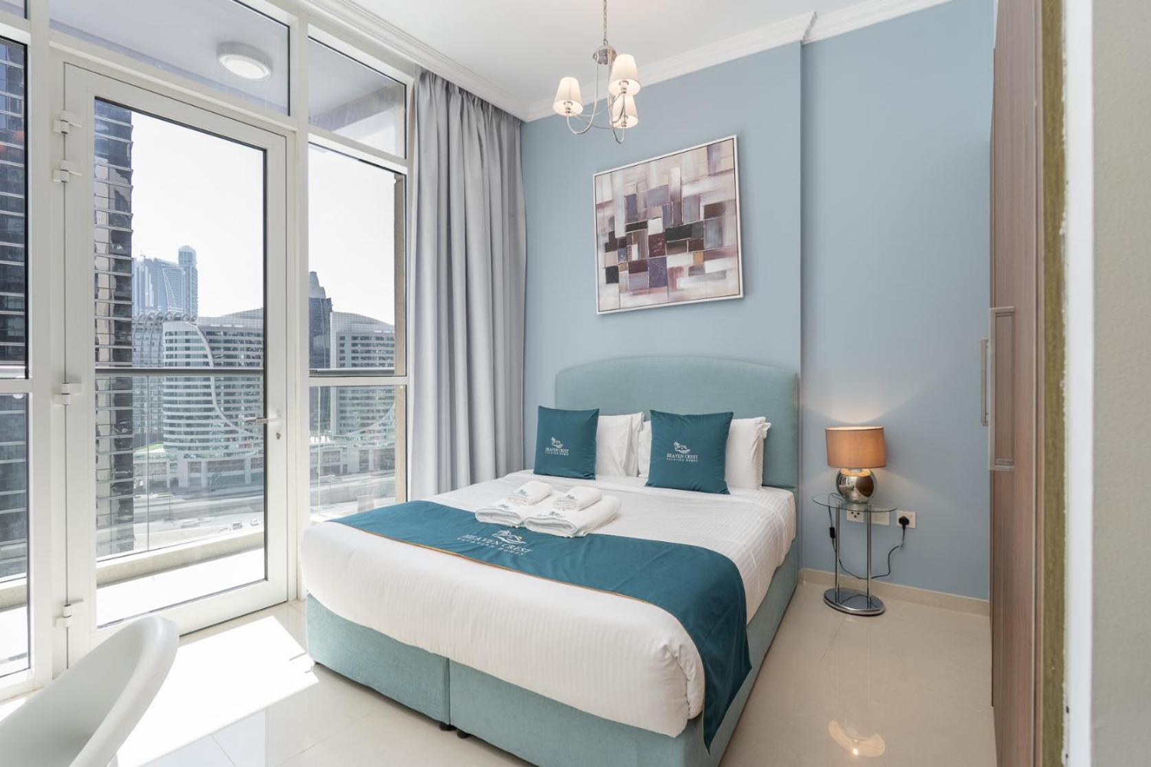 Heaven Crest Downtown - 3 Bedroom 2 Minute Walk To Mall And Burj Khalifa