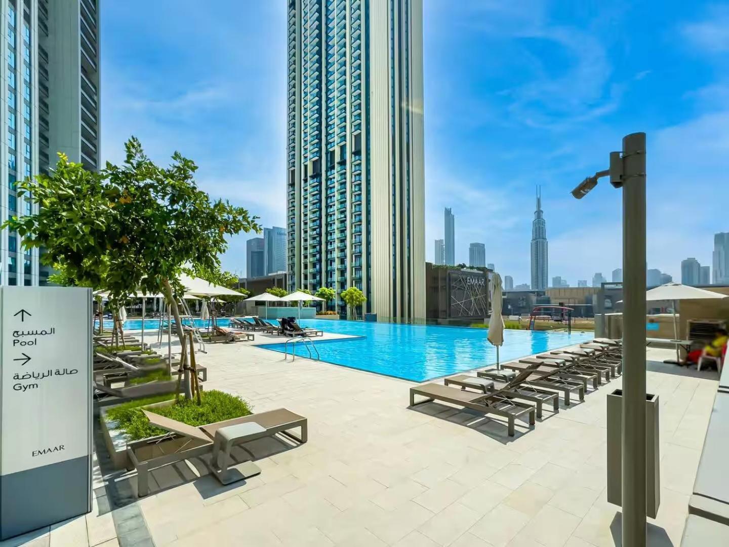 Deluxe 4br With Patio - Burj Khalifa And Fountains View
