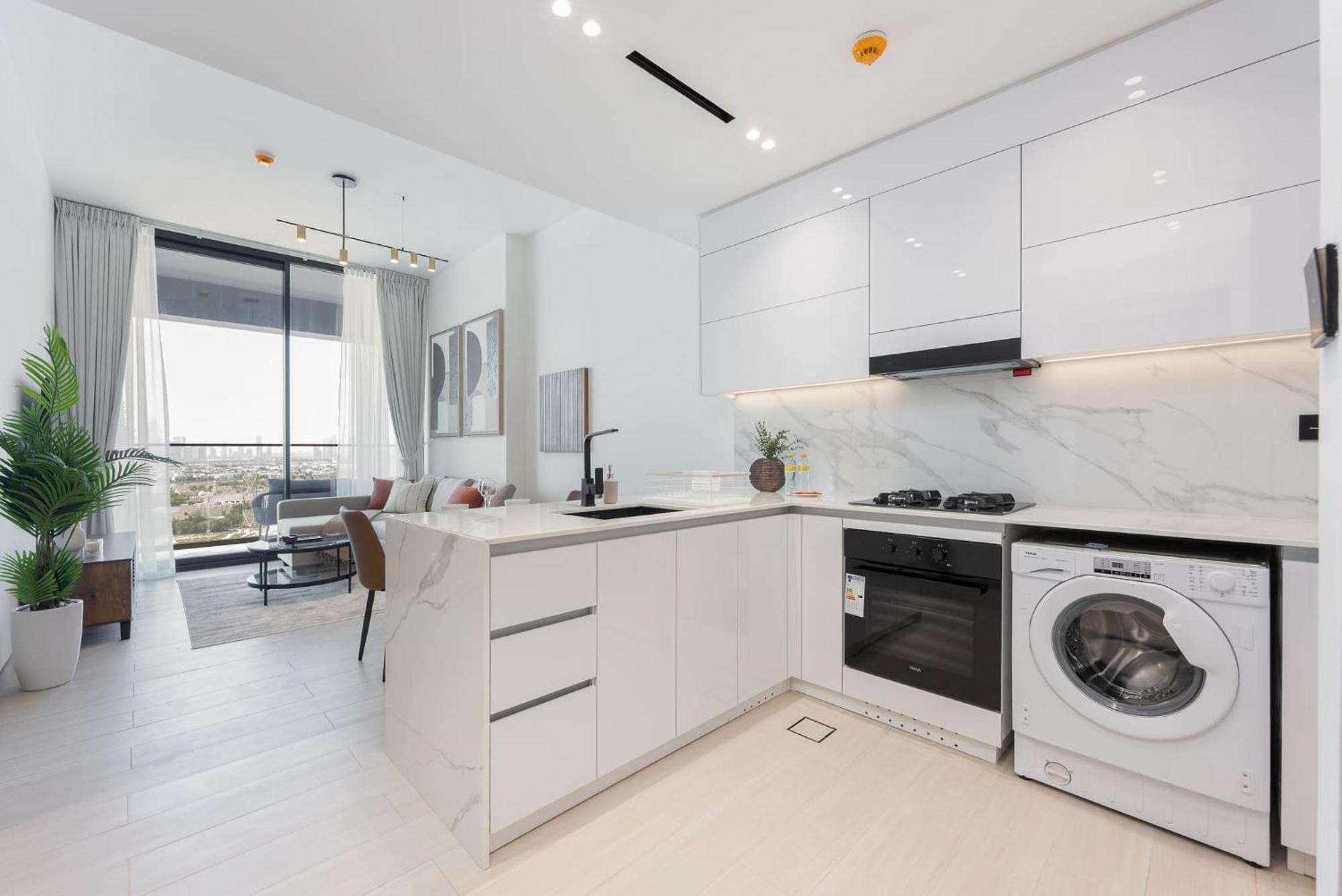 Mesmerizing 1 Bedroom In Binghatti Onyx With Skyline Views Apartment