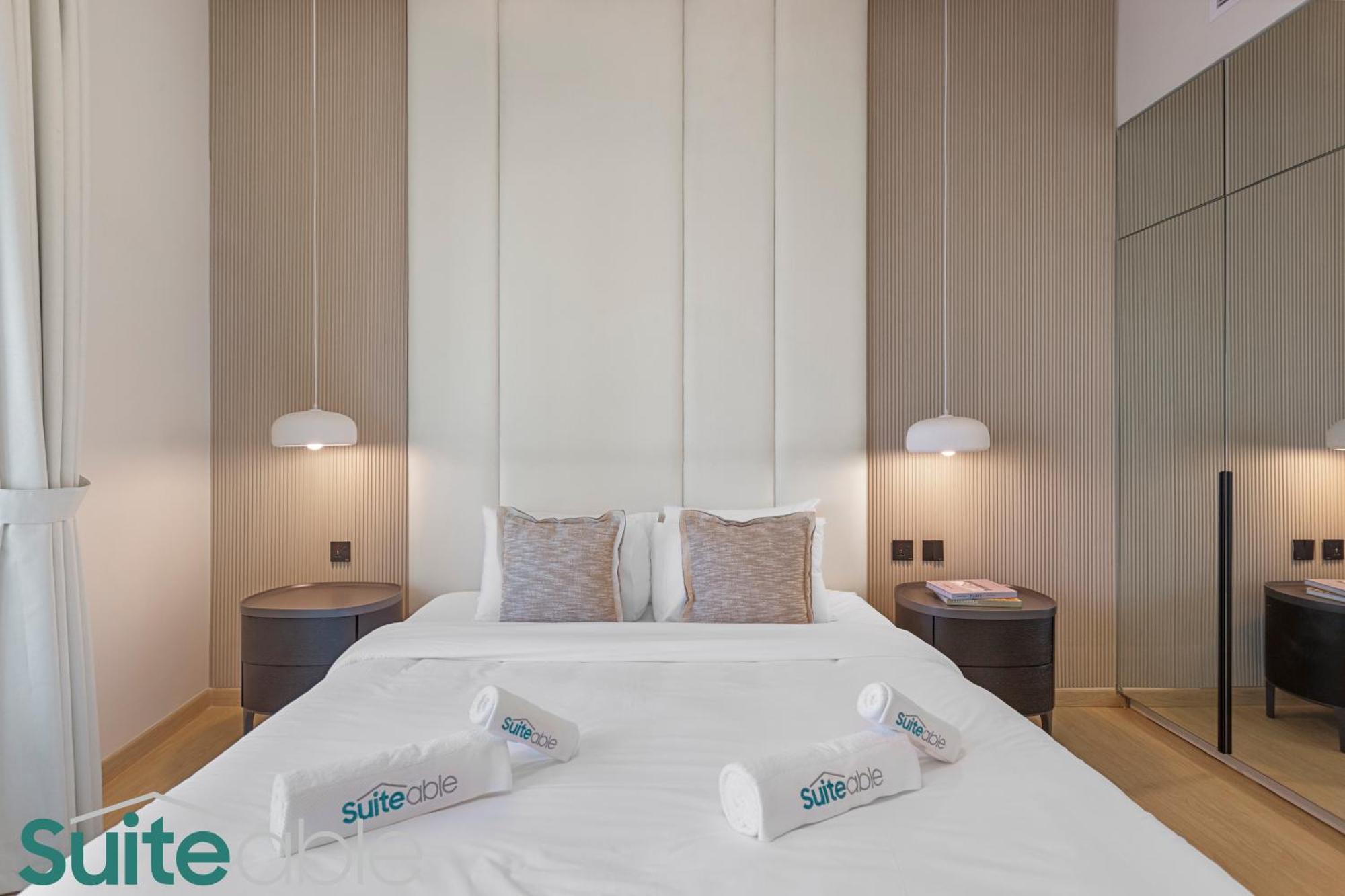 Stylish 1 Bedroom Near Metro Station In Jlt Apartment *