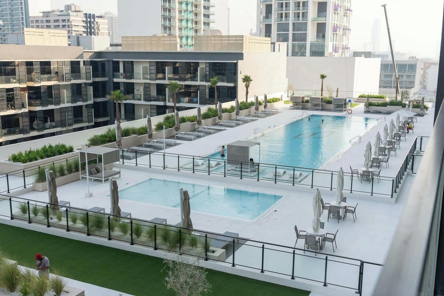 New Jvc 1br With 29th Floor View - Calm And Kid-ready Dubai