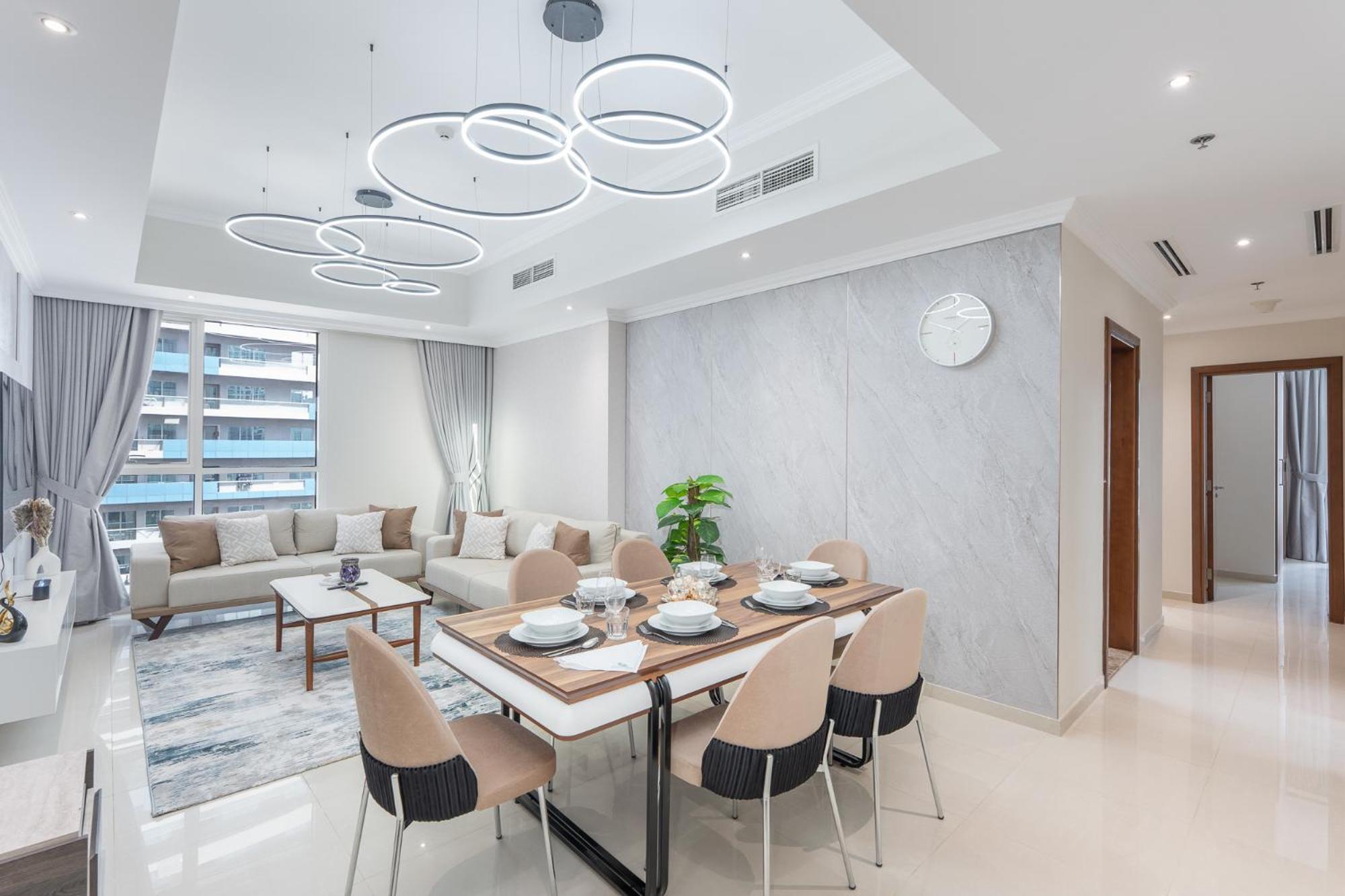 Heaven Crest Downtown - 3 Bedroom 2 Minute Walk To Mall And Burj Khalifa