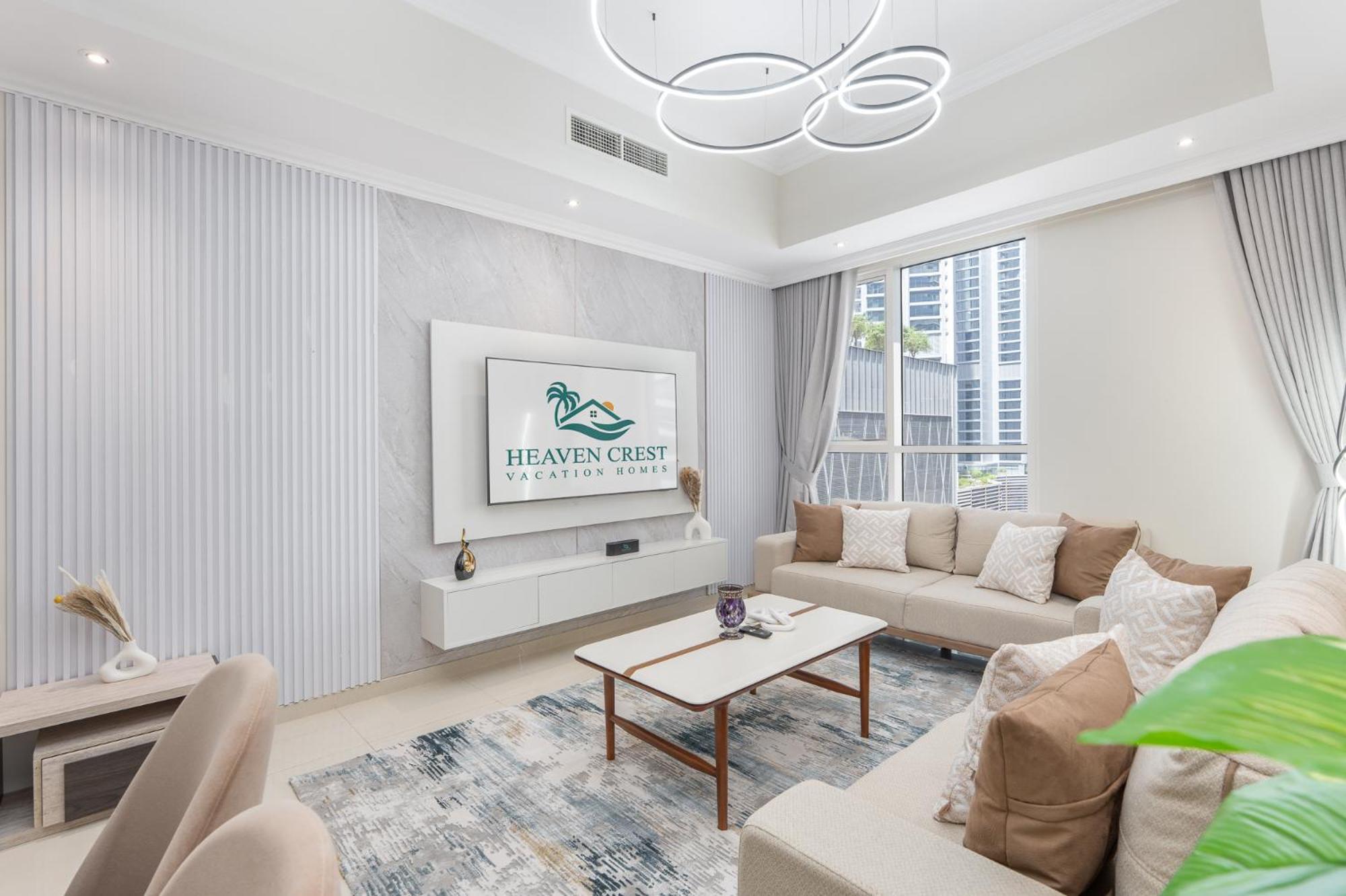 Heaven Crest Downtown - 3 Bedroom 2 Minute Walk To Mall And Burj Khalifa Dubai