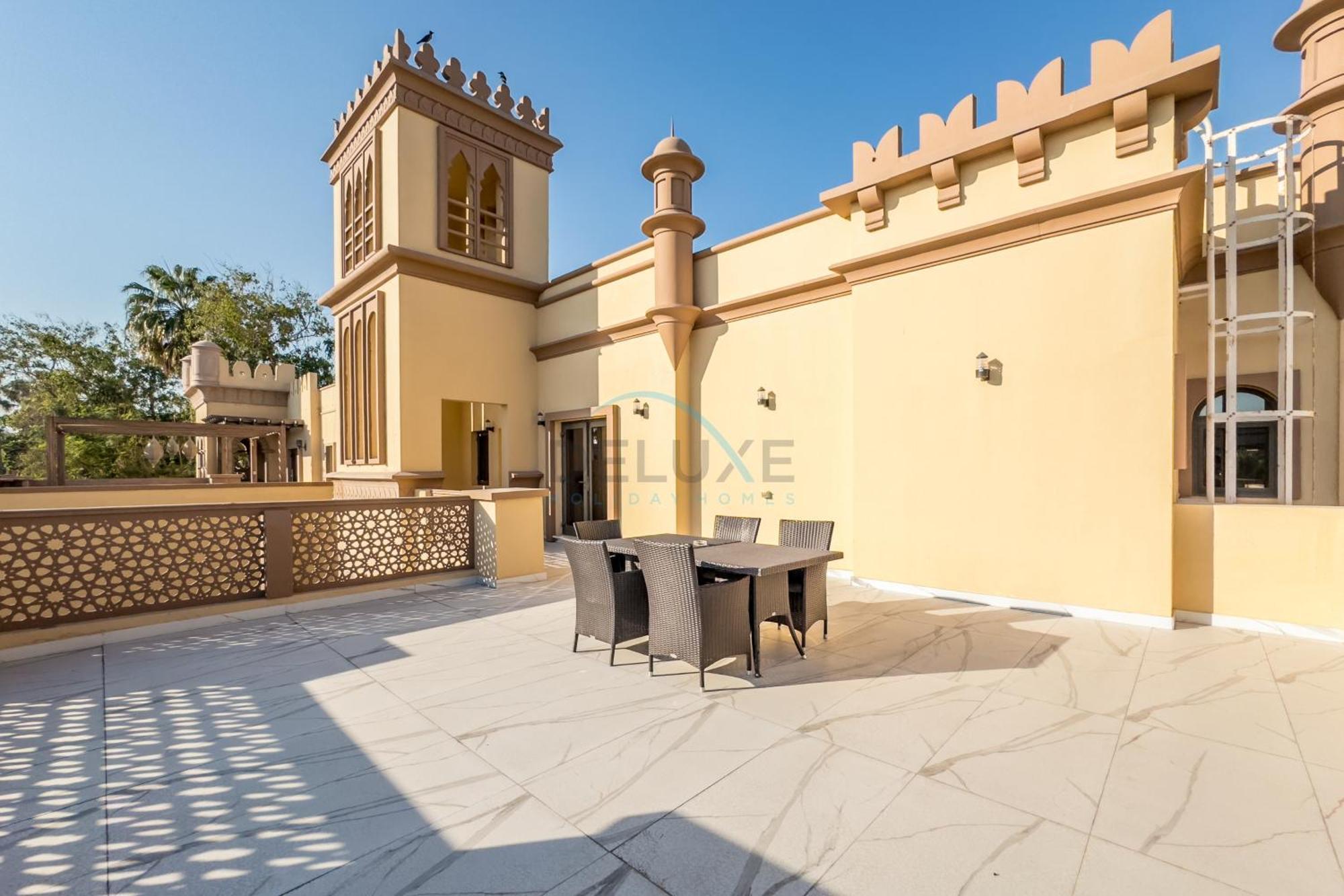 Villa Close To The 4br And Assistant's With Bbq Facility, Canal Cove, Palm Jumeirah By Deluxe Homes Dubai