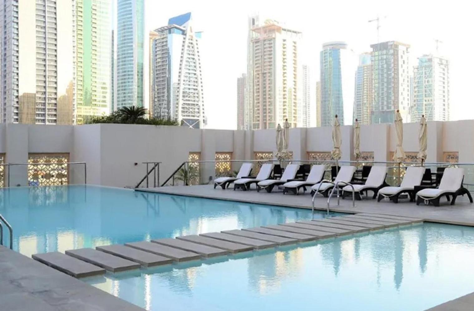 Blueground Marina View Pool Gym Dxb-565 *