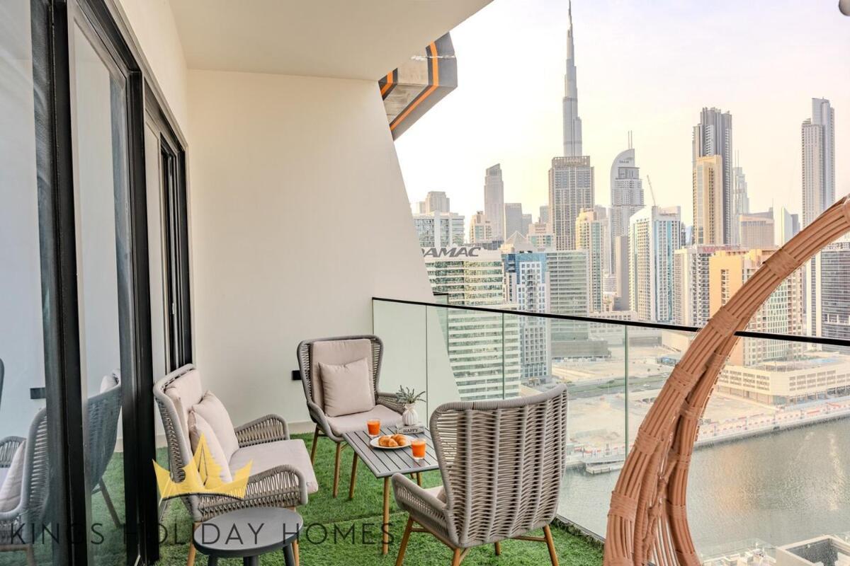 Binghatti Canal With Private Jacuzzi Burj Khalifa View Kings *