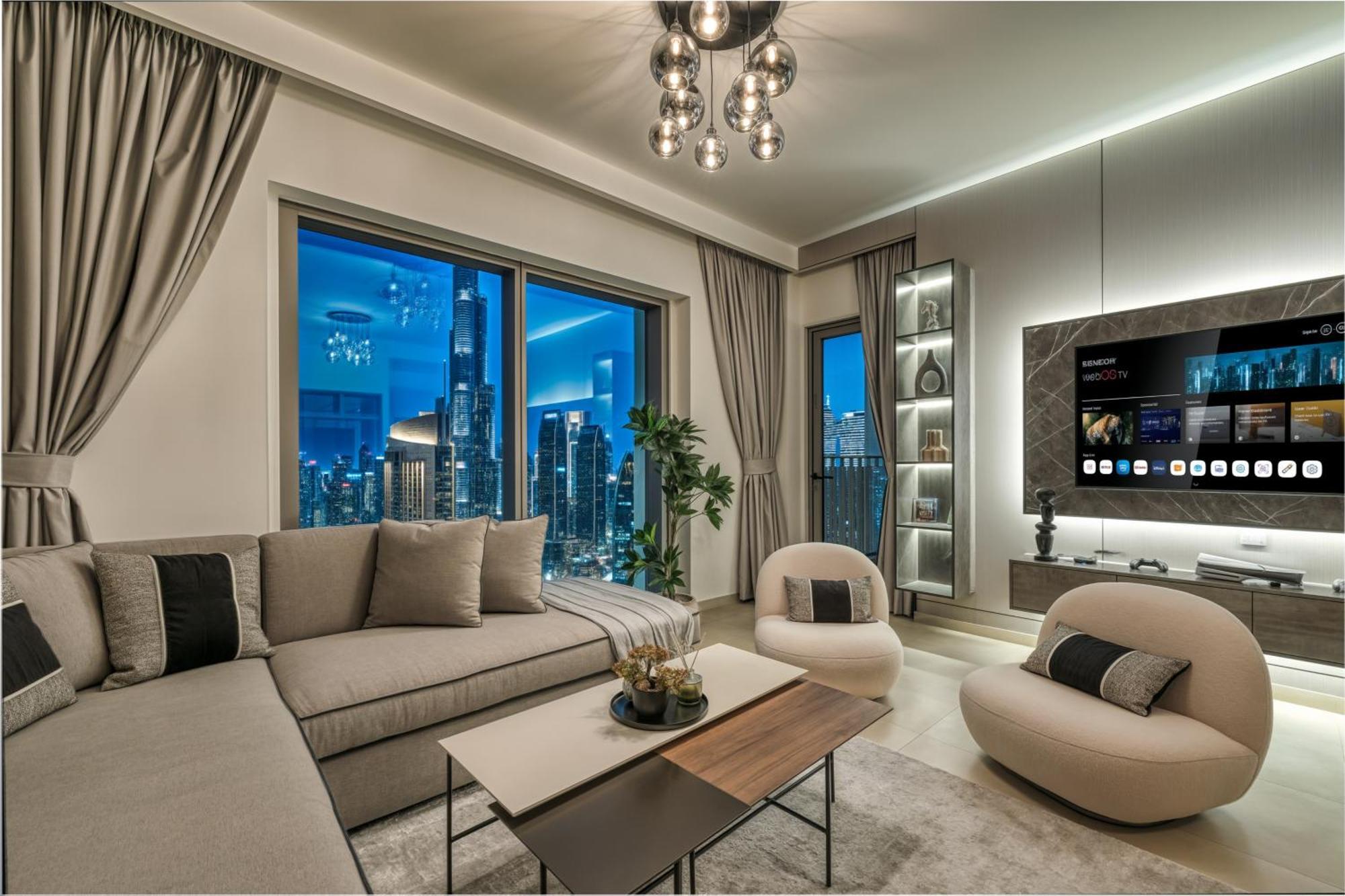Mall Connection - Burj Views - Turf Balcony Apartment