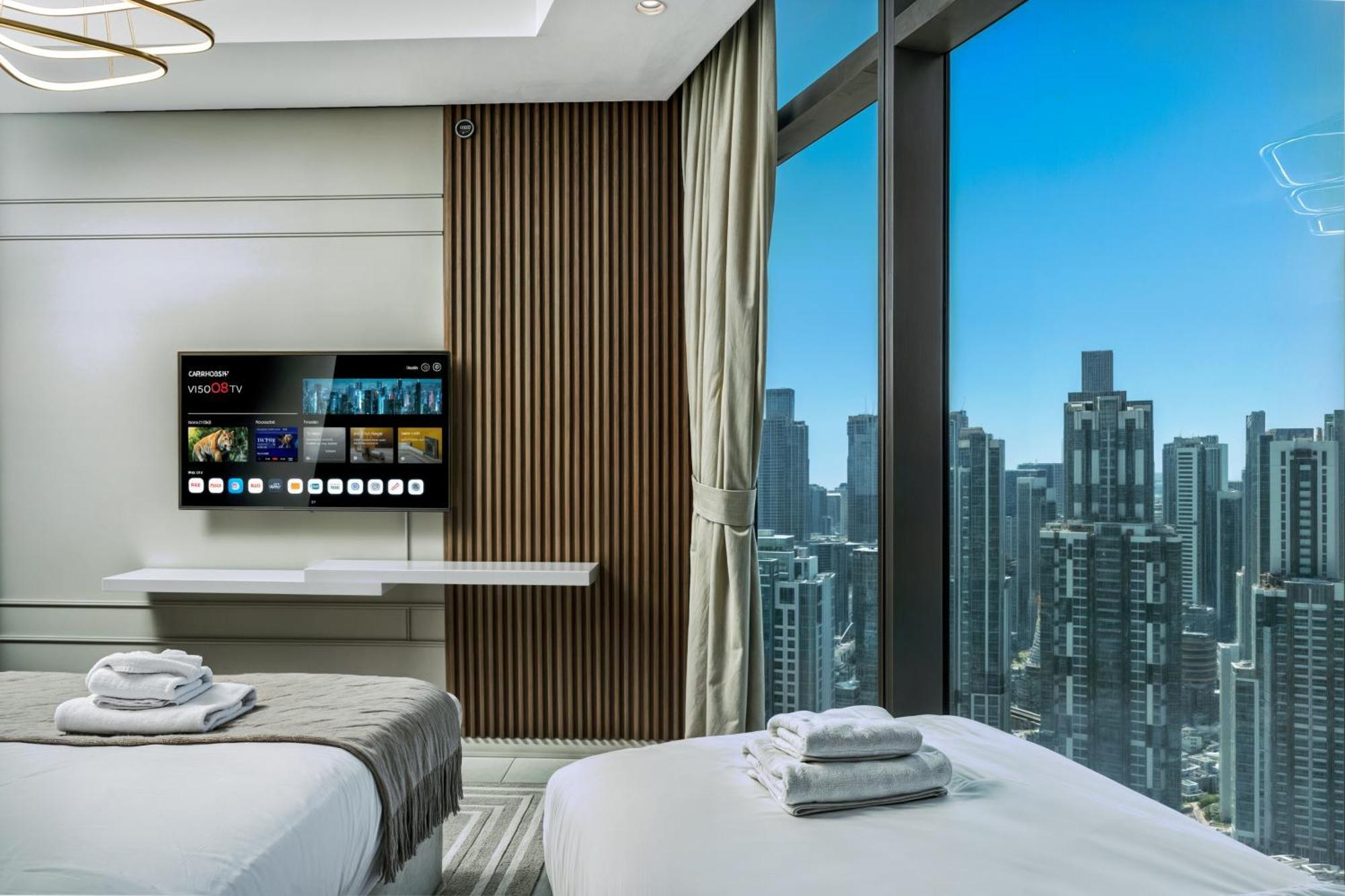 Apartment Scenic Infinity Pool With Burj Khalifa Views *