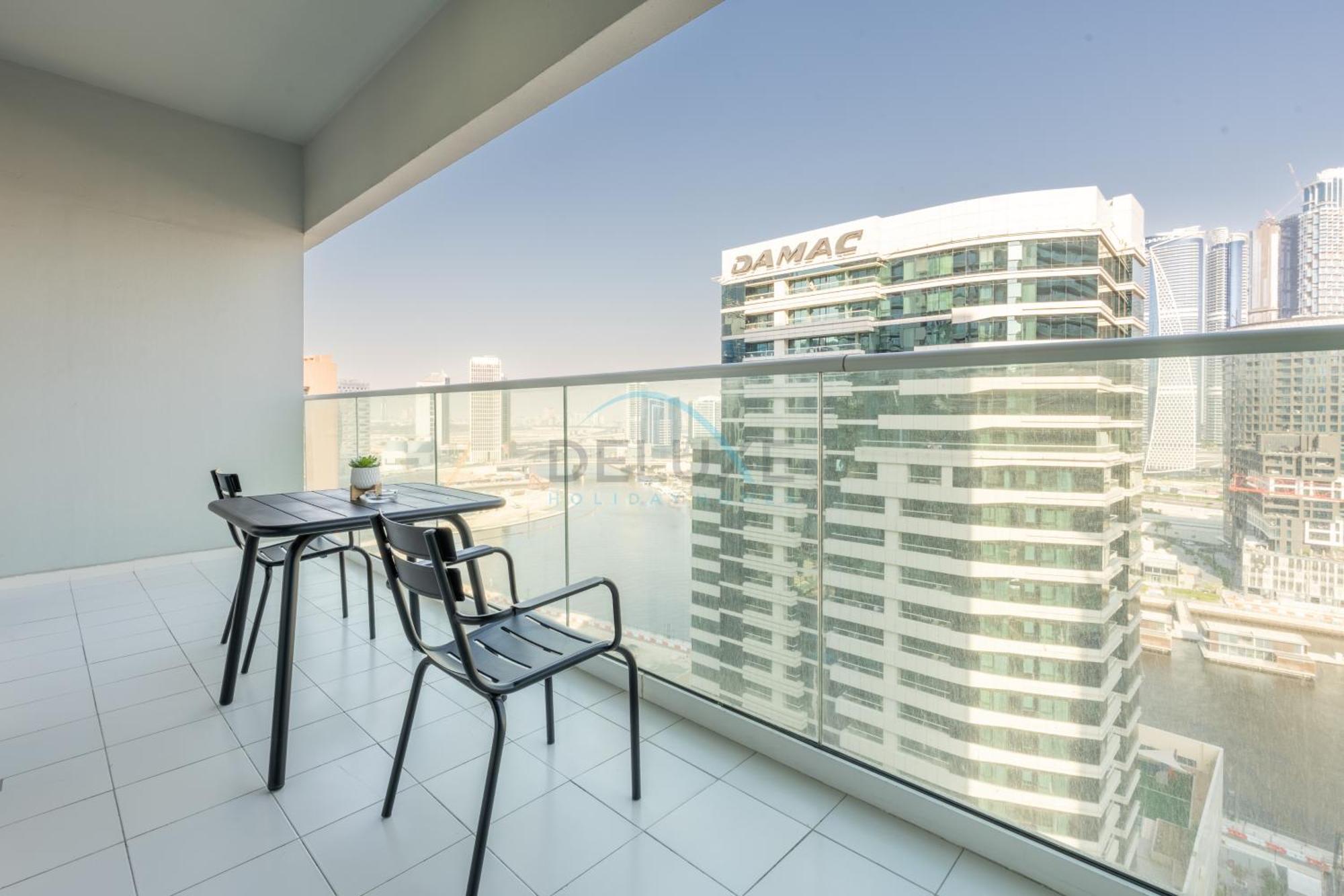 Apartment Canal And Views 1br With Balcony Near Park, Reva Residences, Business Bay By Deluxe Homes
