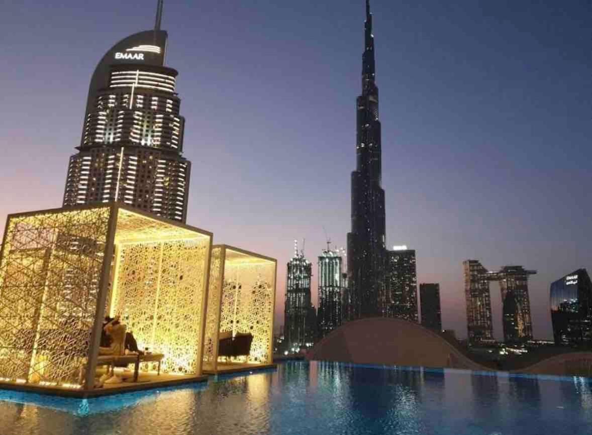 With Burj Khalifa View In Address *