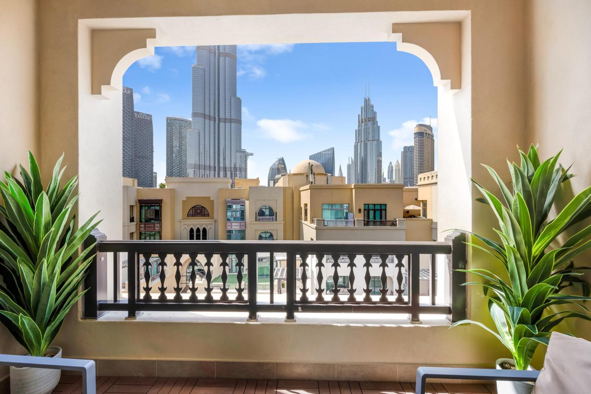 Apartment Durrani Homes - Luxe Living At Souk Al Bahar With Burj Khalifa And Partial Fountain View