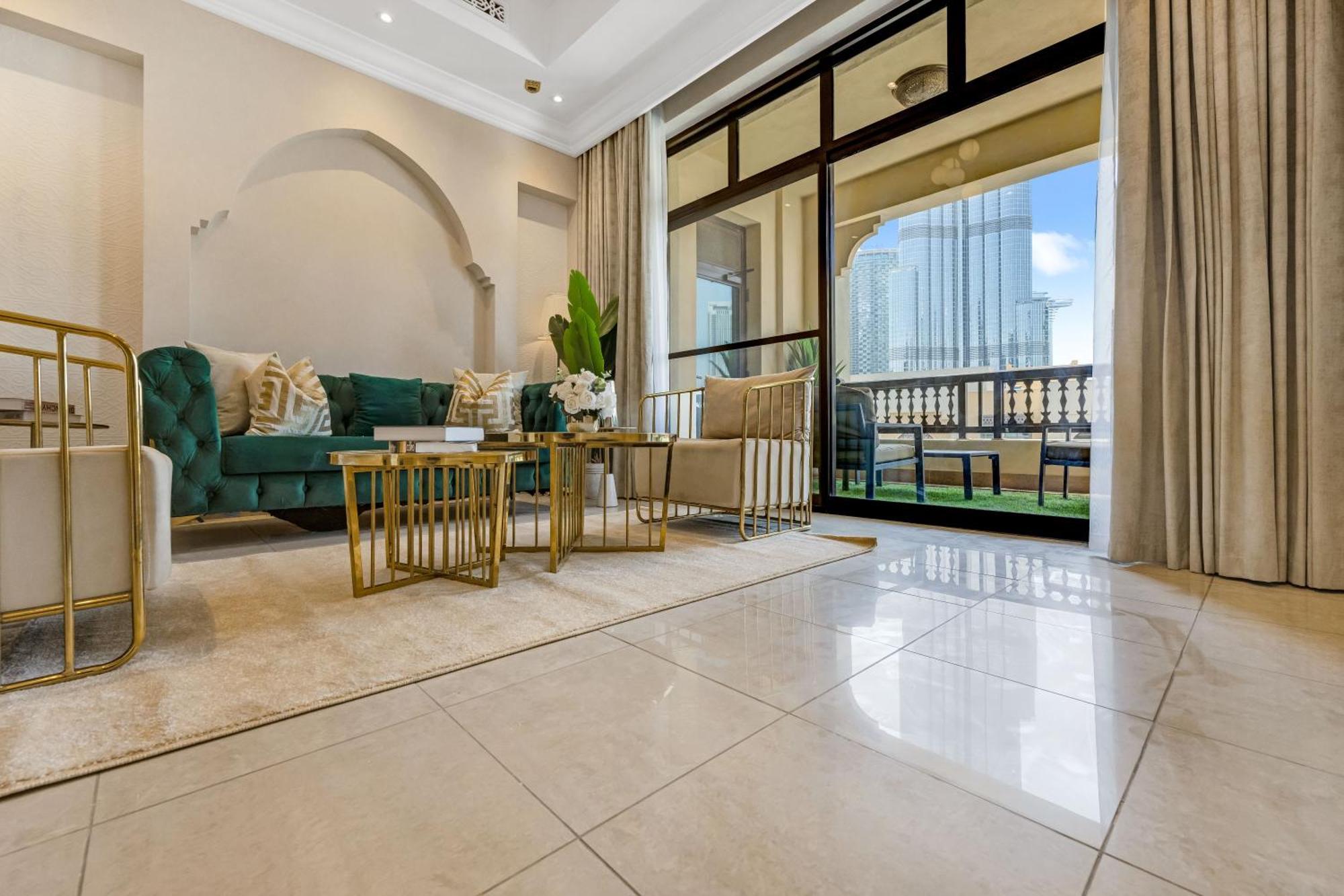 Durrani Homes - Luxe Living At Souk Al Bahar With Burj Khalifa And Partial Fountain View