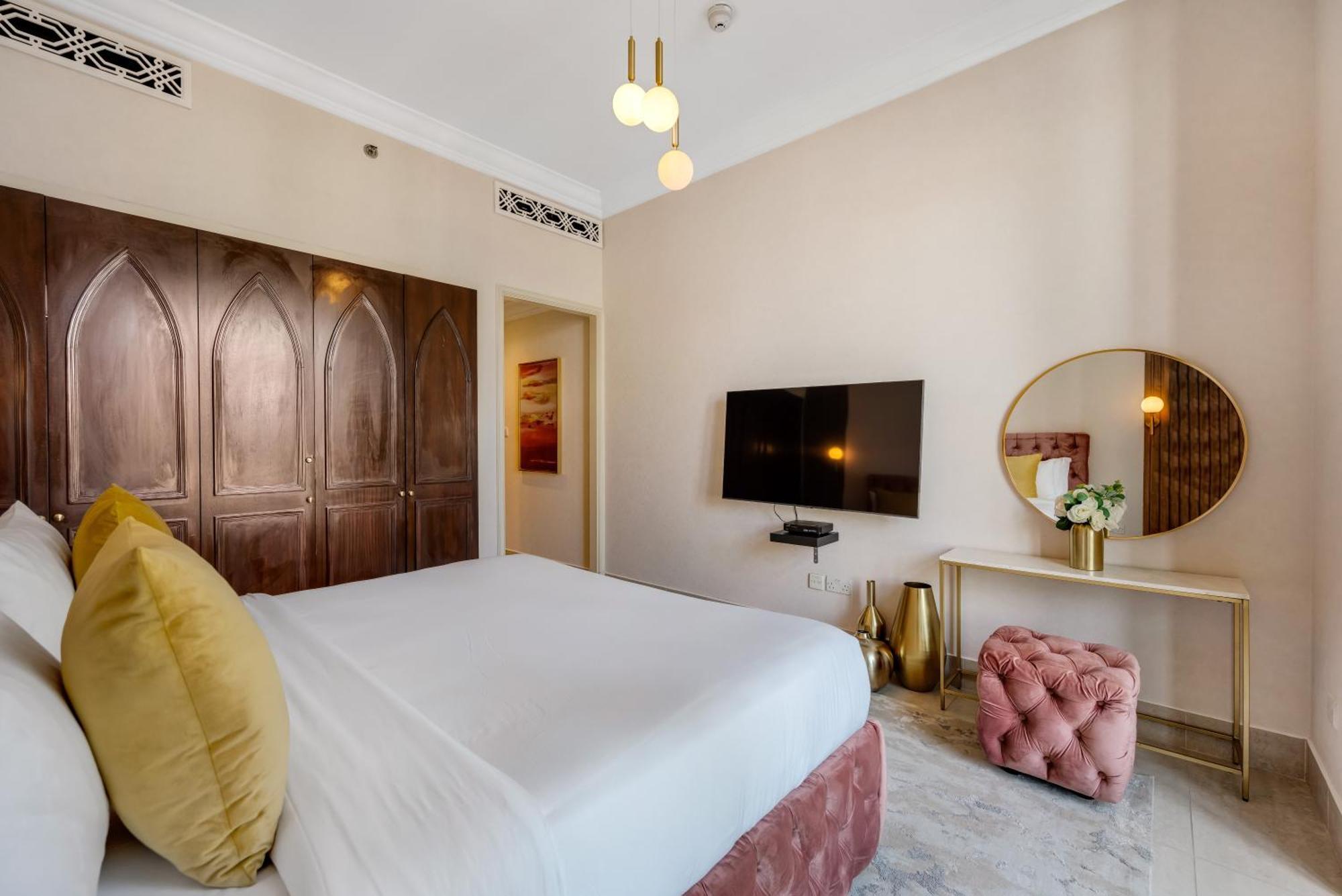 Apartment Durrani Homes - Luxe Living At Souk Al Bahar With Burj Khalifa And Partial Fountain View Dubai