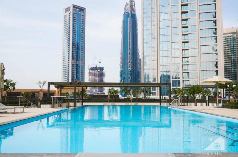Luxurious 2br In Burj Crown With Burj Khalifa View