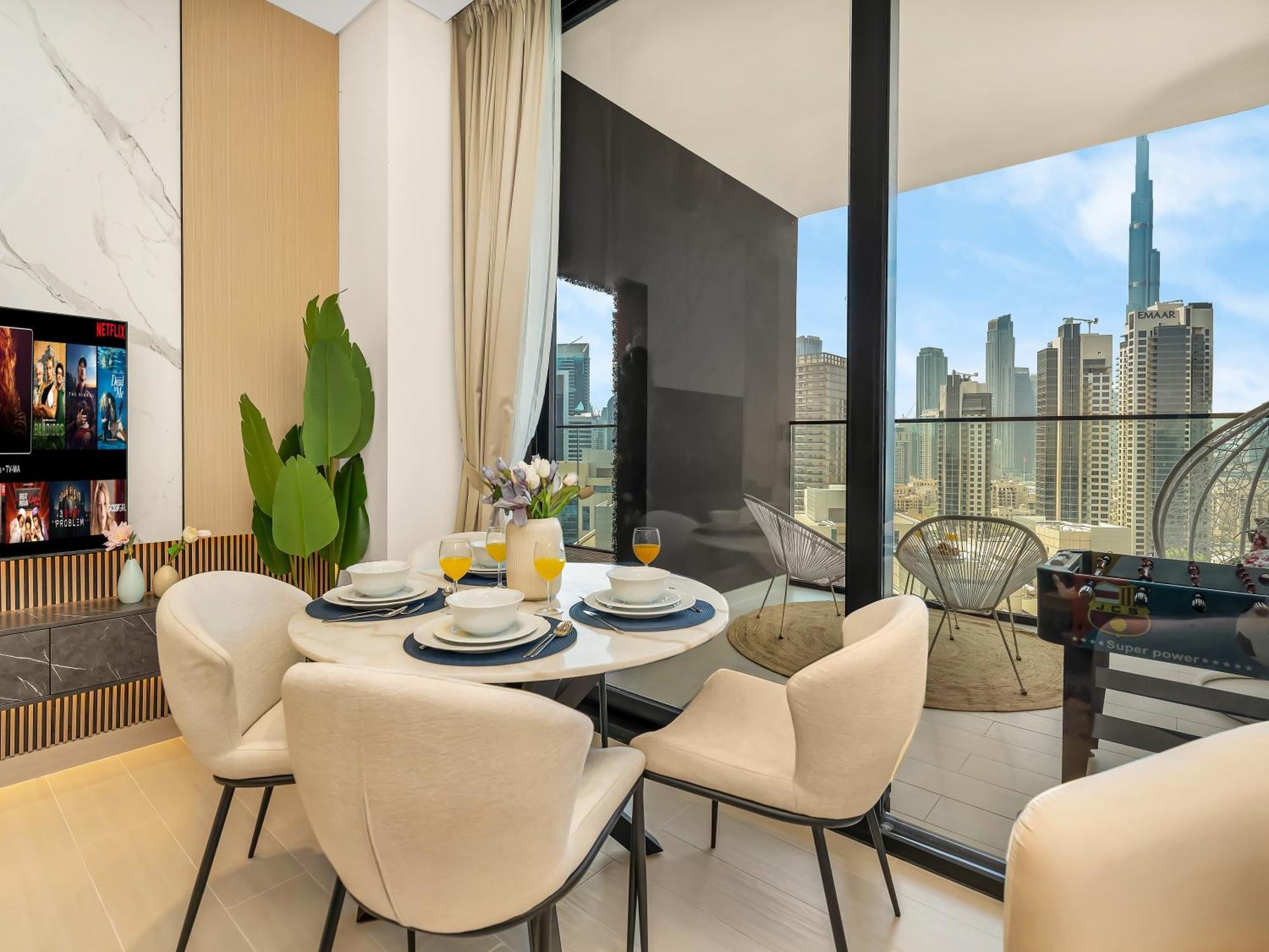 Exclusive 1bd With Burj View & Private Jacuzzi Apartment